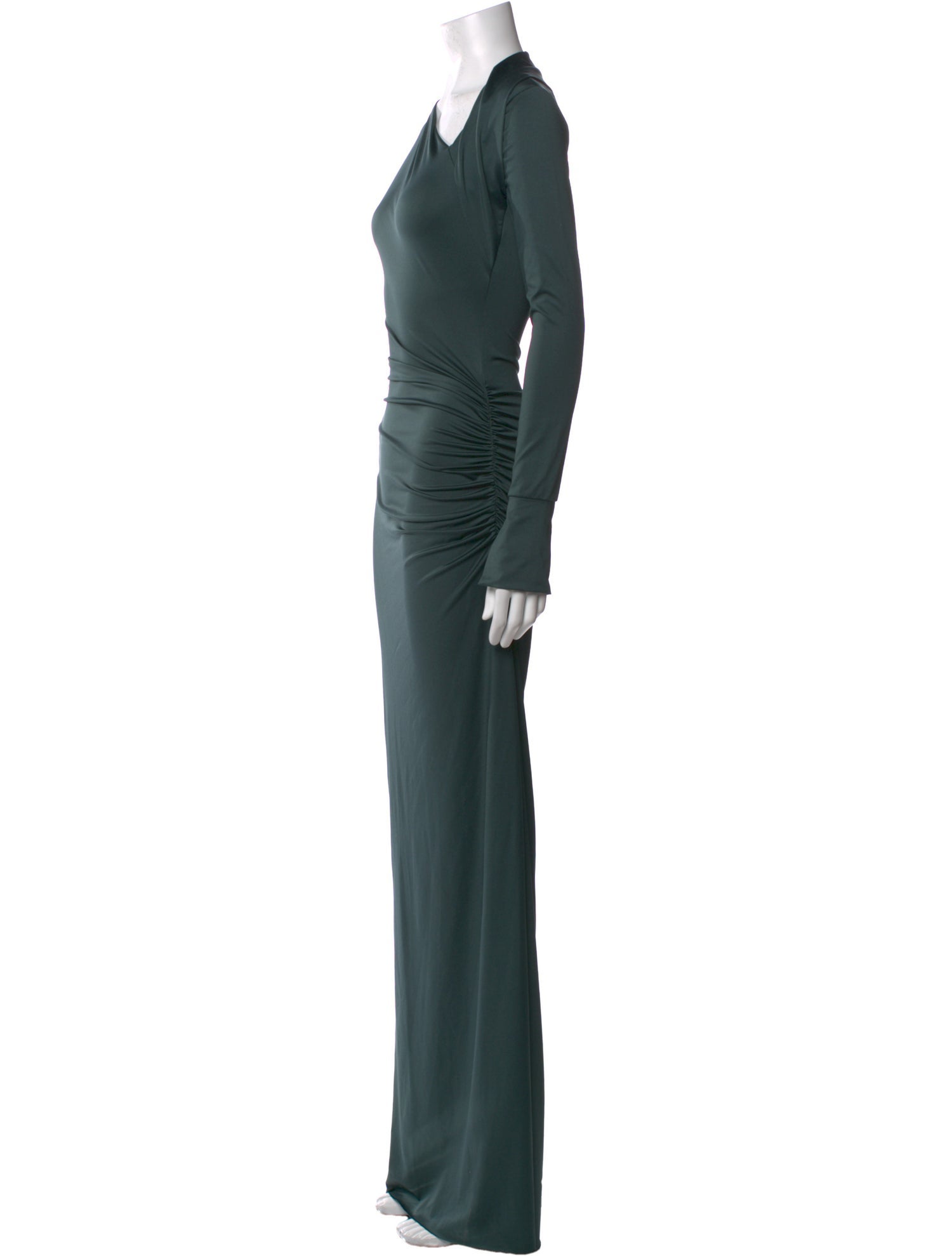 Victoria Beckham Asymmetrical Long Dress
