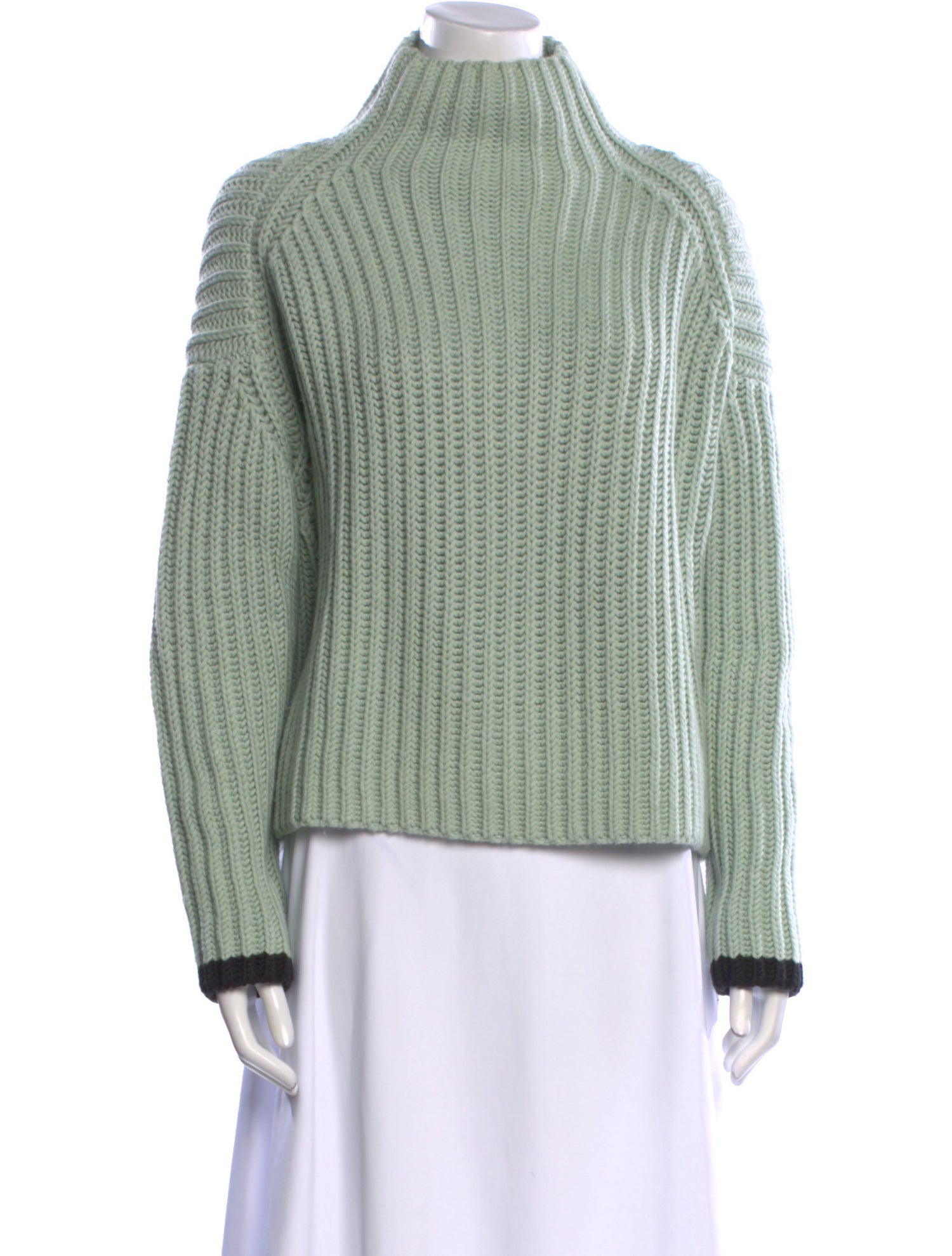Victoria Beckham Mock Neck Sweater