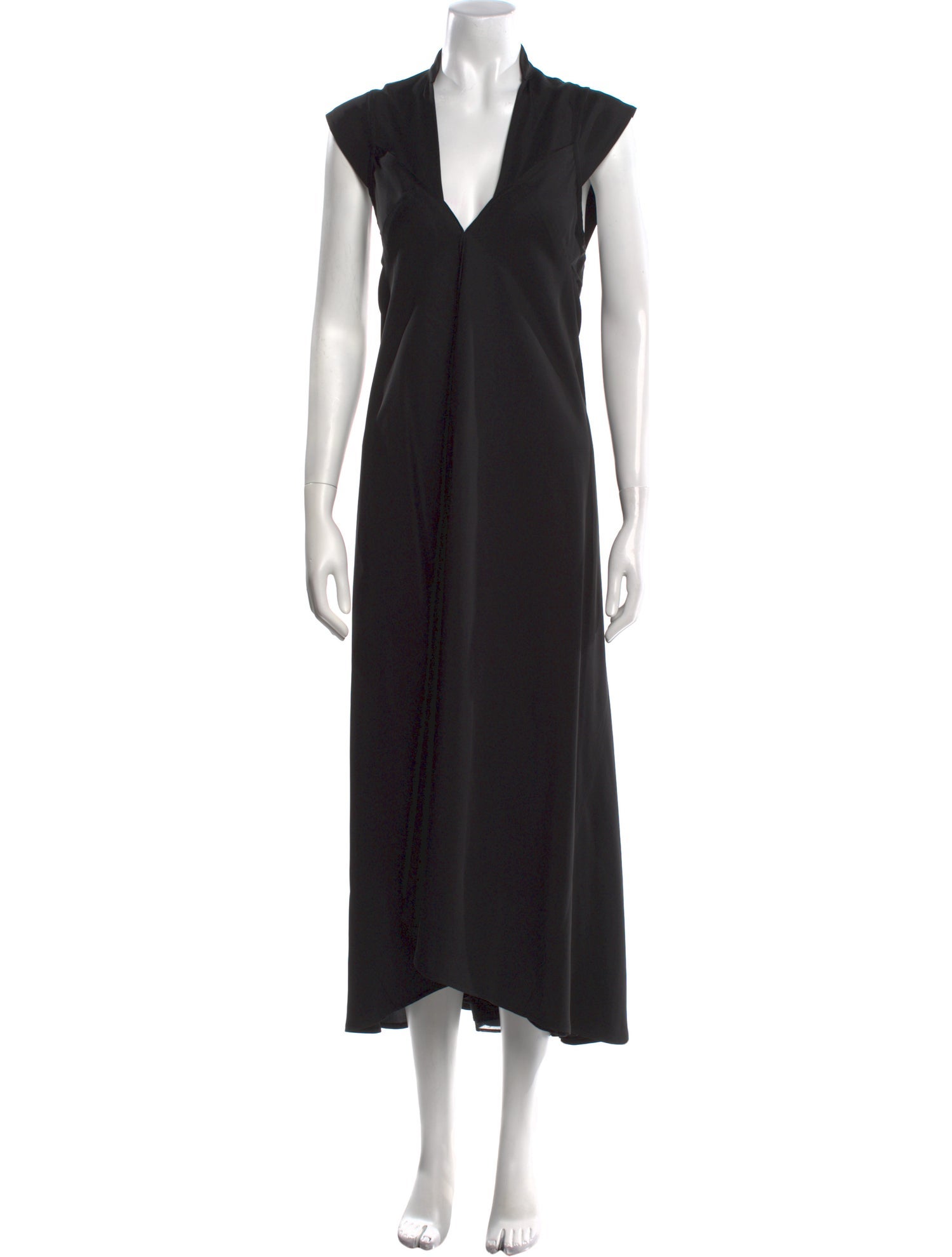 Victoria Beckham V-Neck Long Dress