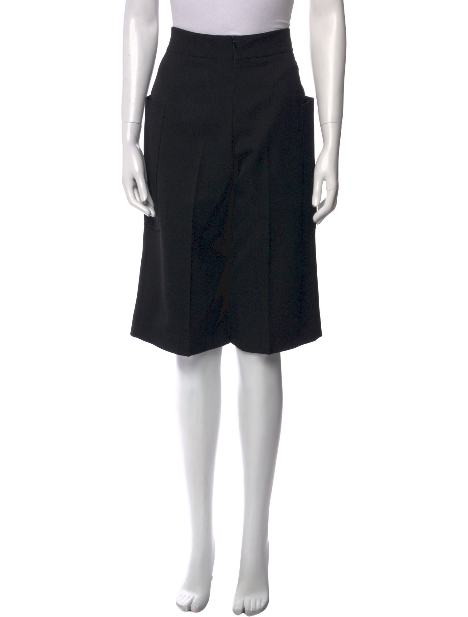 Victoria Beckham Virgin Wool Knee-Length Shorts w/ Tags