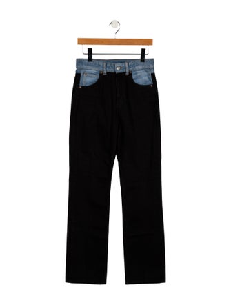 Victoria Beckham High-Rise Wide Leg Jeans