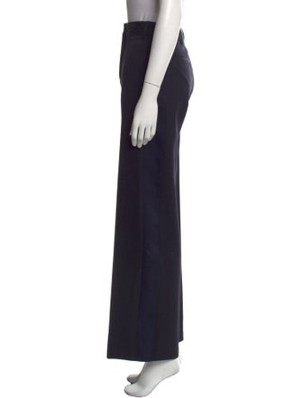 Victoria Beckham Wool Wide Leg Pants
