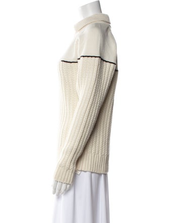 Victoria Beckham Lambswool Cowl Neck Sweater