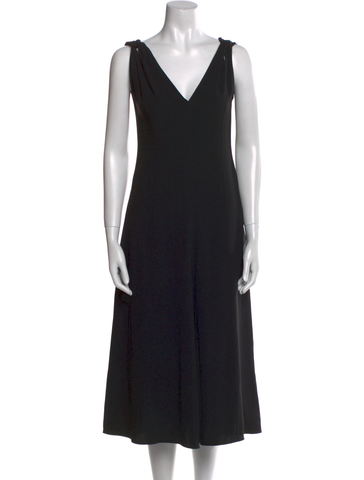 Victoria Beckham Wool Long Dress