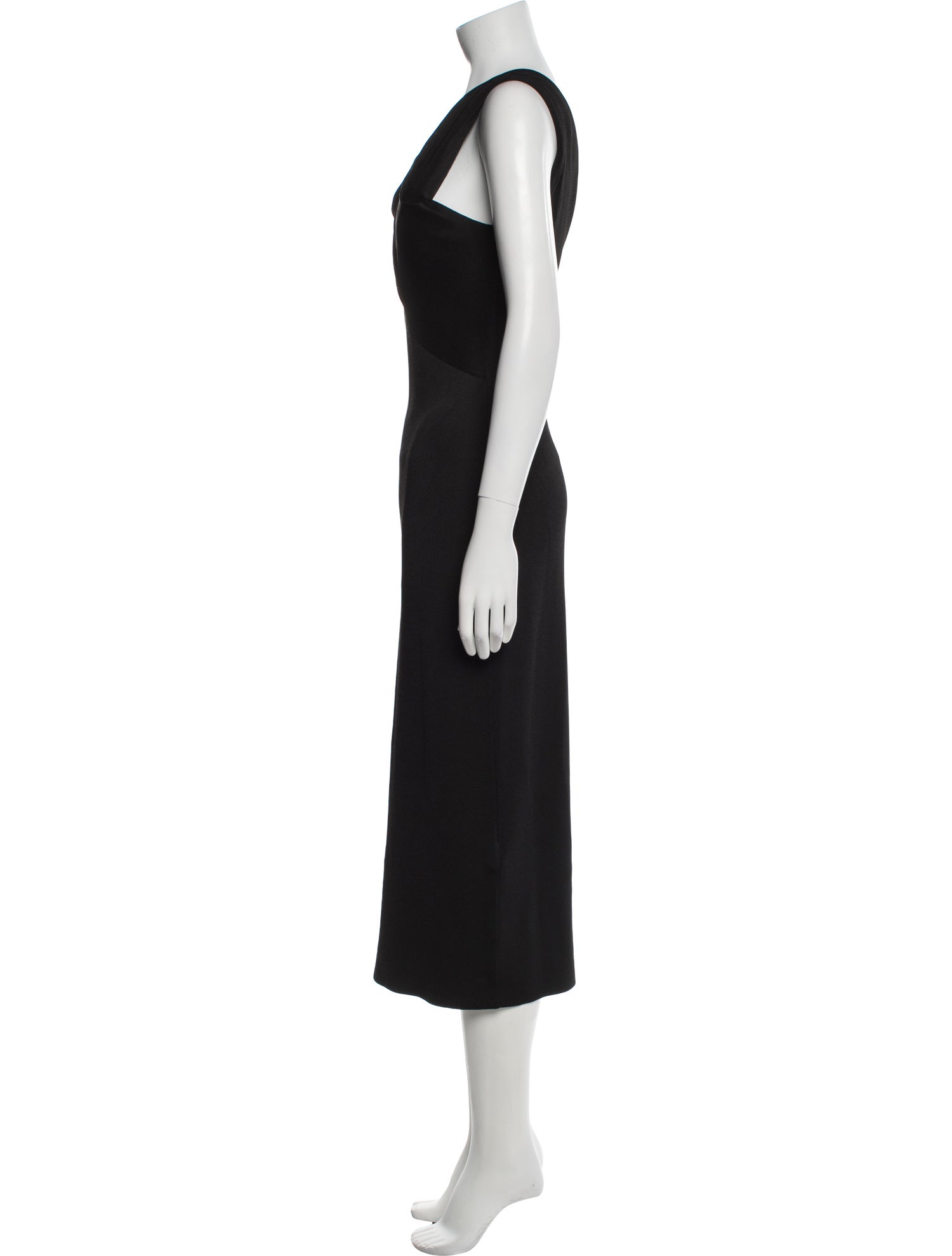 Victoria Beckham V-Neck Long Dress