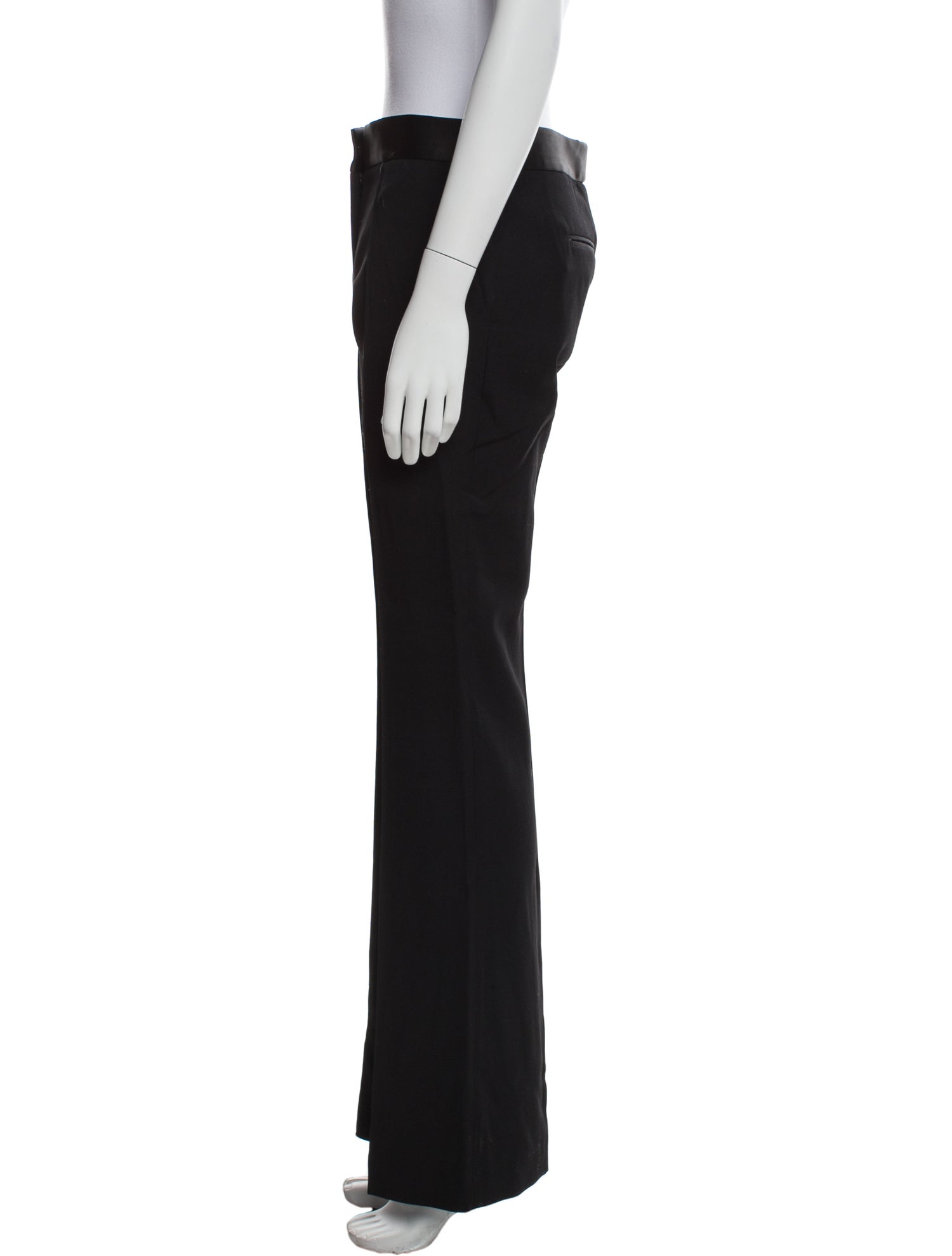 Victoria Beckham Wool Wide Leg Pants