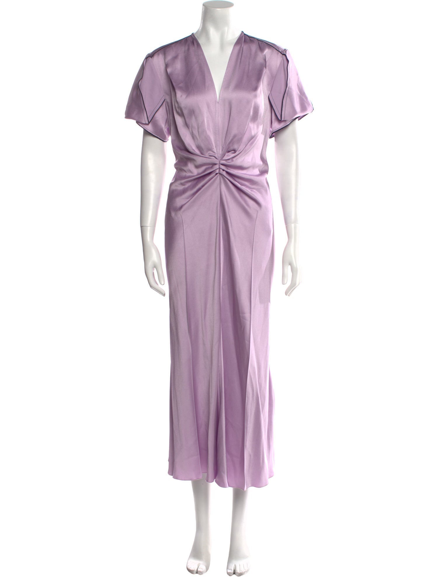 Victoria Beckham V-Neck Long Dress w/ Tags