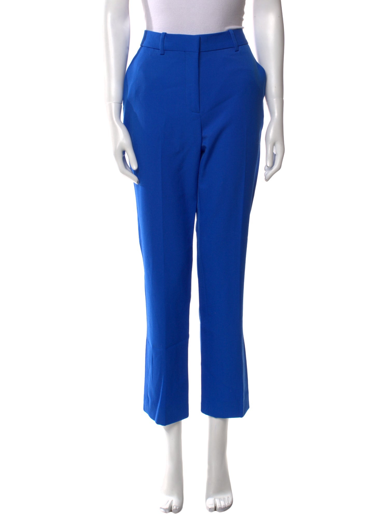 Victoria Beckham Wool Straight Leg Pants