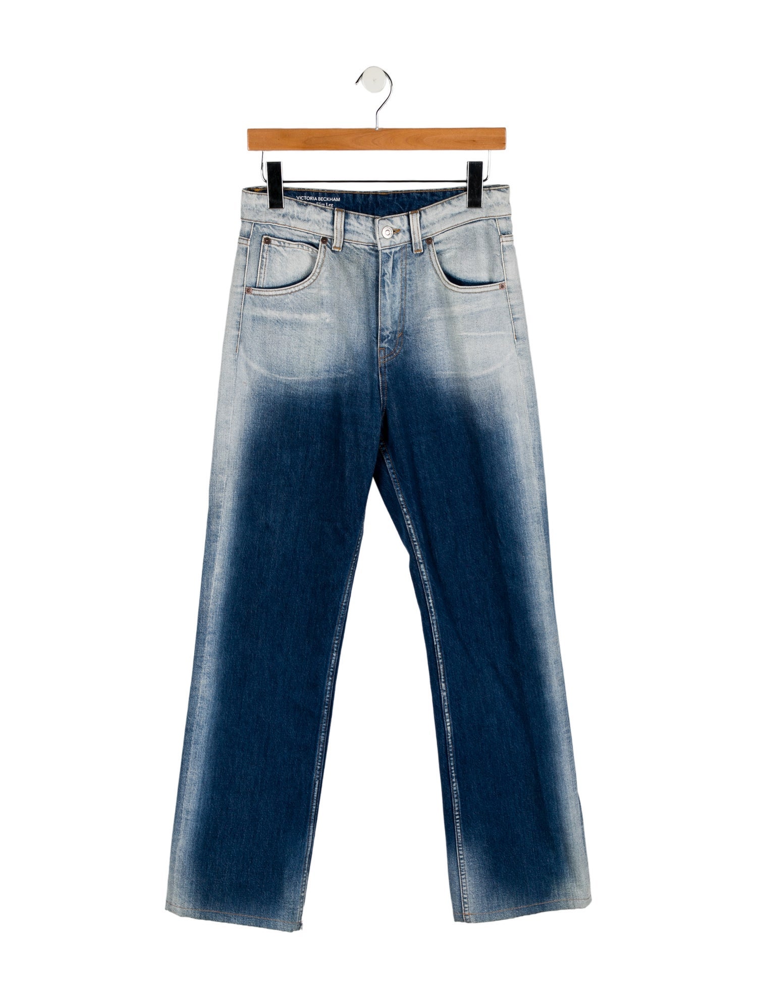 Victoria Beckham High-Rise Wide Leg Jeans