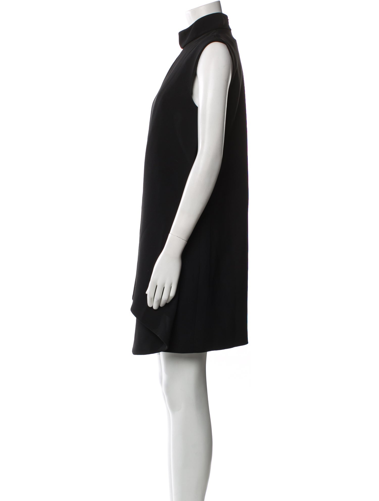 Victoria Beckham Mock Neck Mini Dress