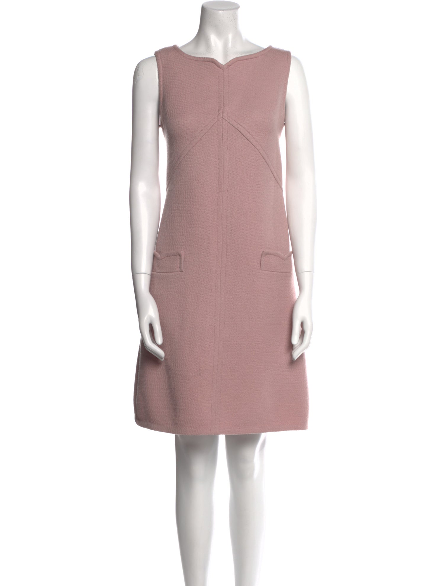 Victoria Beckham Wool Mini Dress