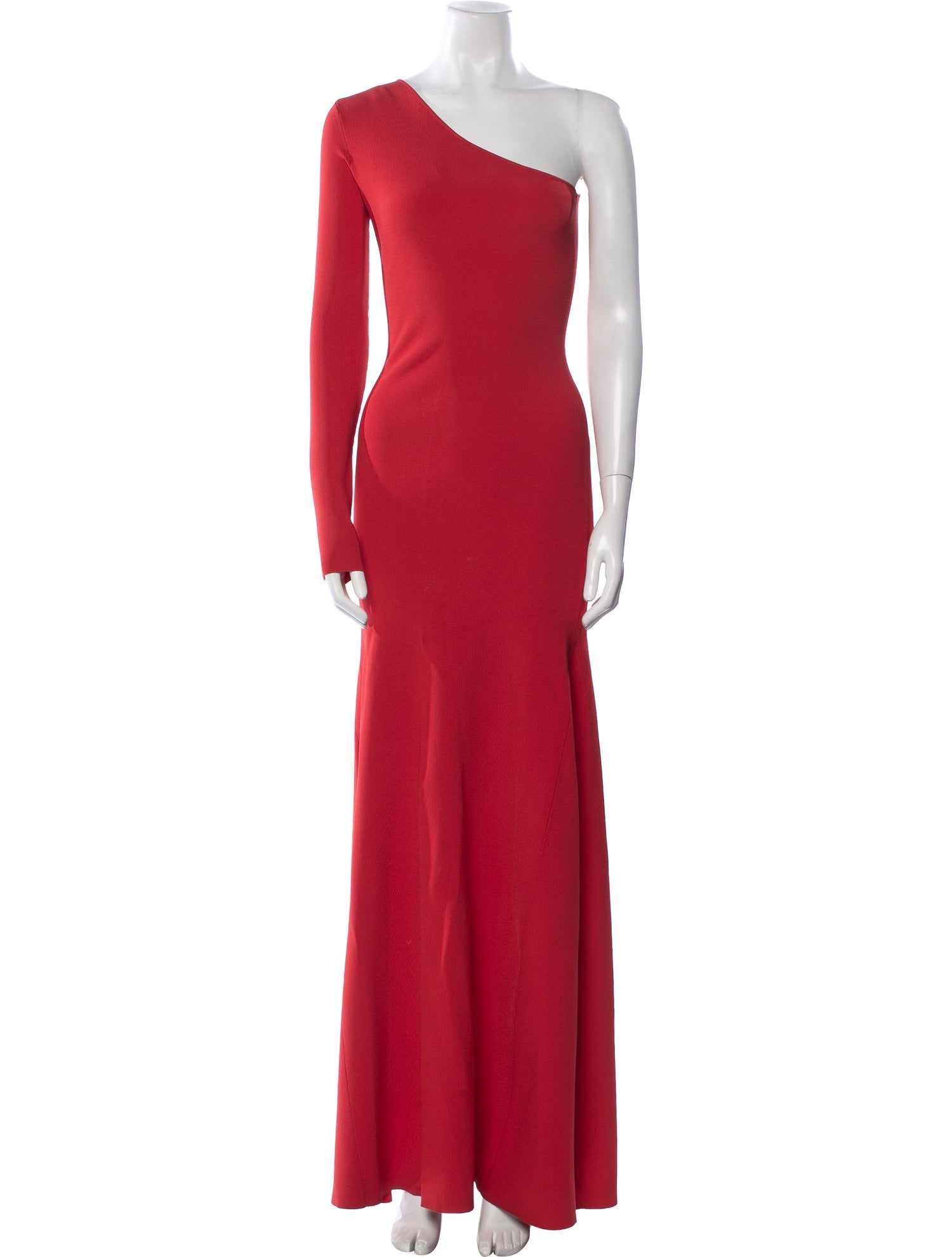 Victoria Beckham One-Shoulder Long Dress
