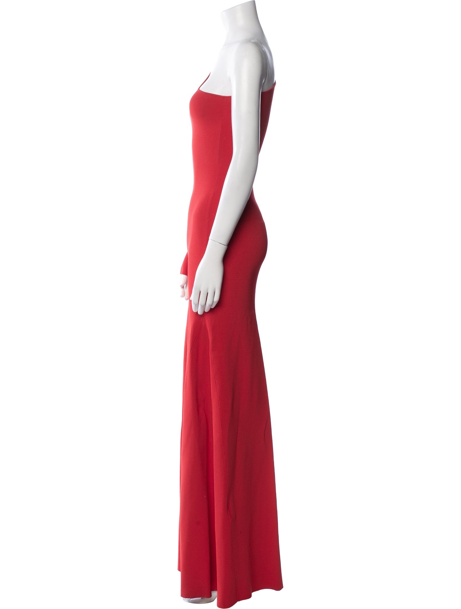 Victoria Beckham One-Shoulder Long Dress