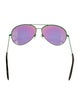 Victoria Beckham Aviator Mirrored Sunglasses
