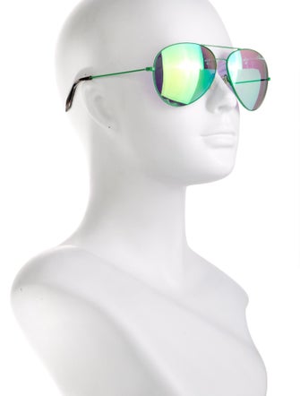 Victoria Beckham Aviator Mirrored Sunglasses