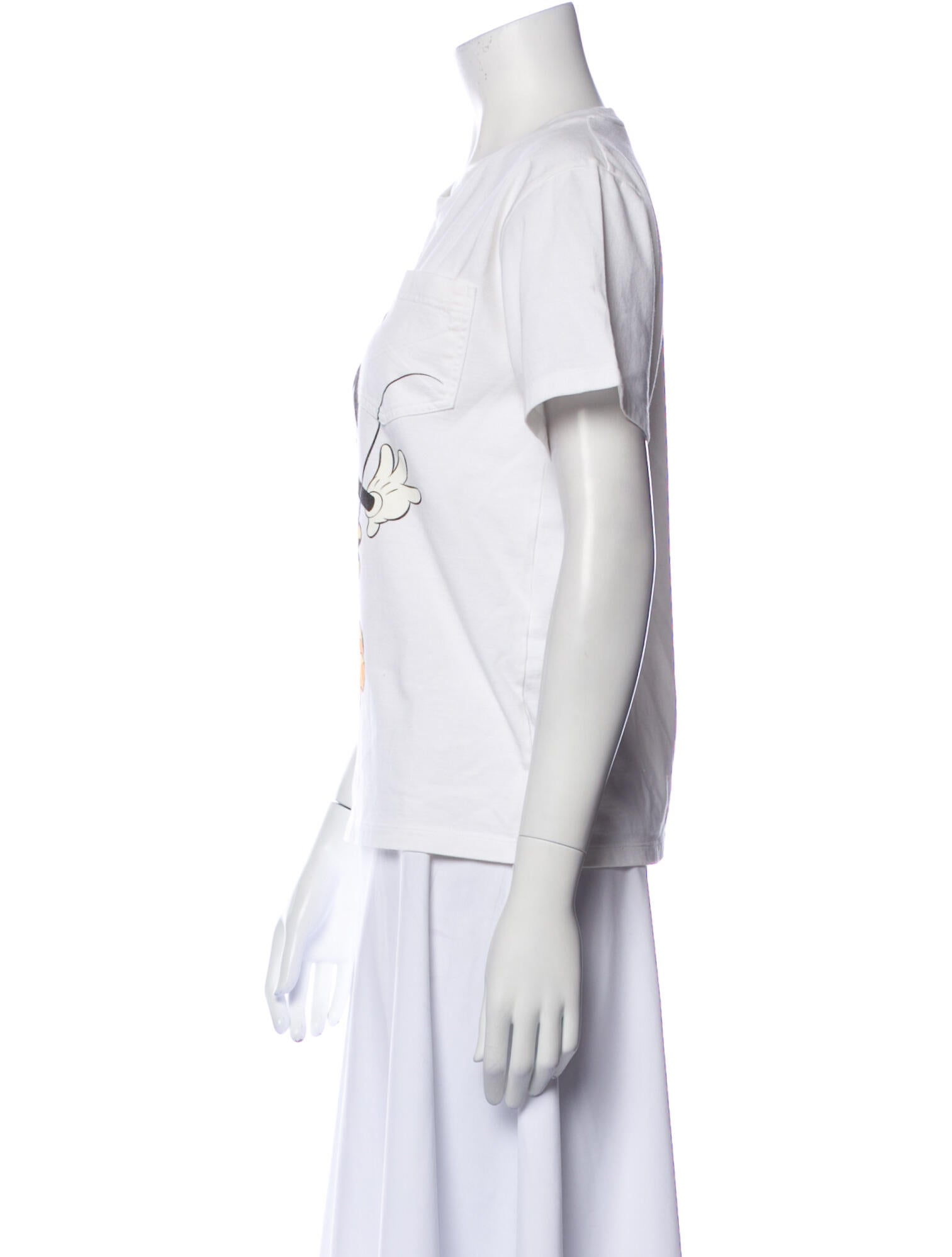 Victoria Beckham Graphic Print Crew Neck T-Shirt