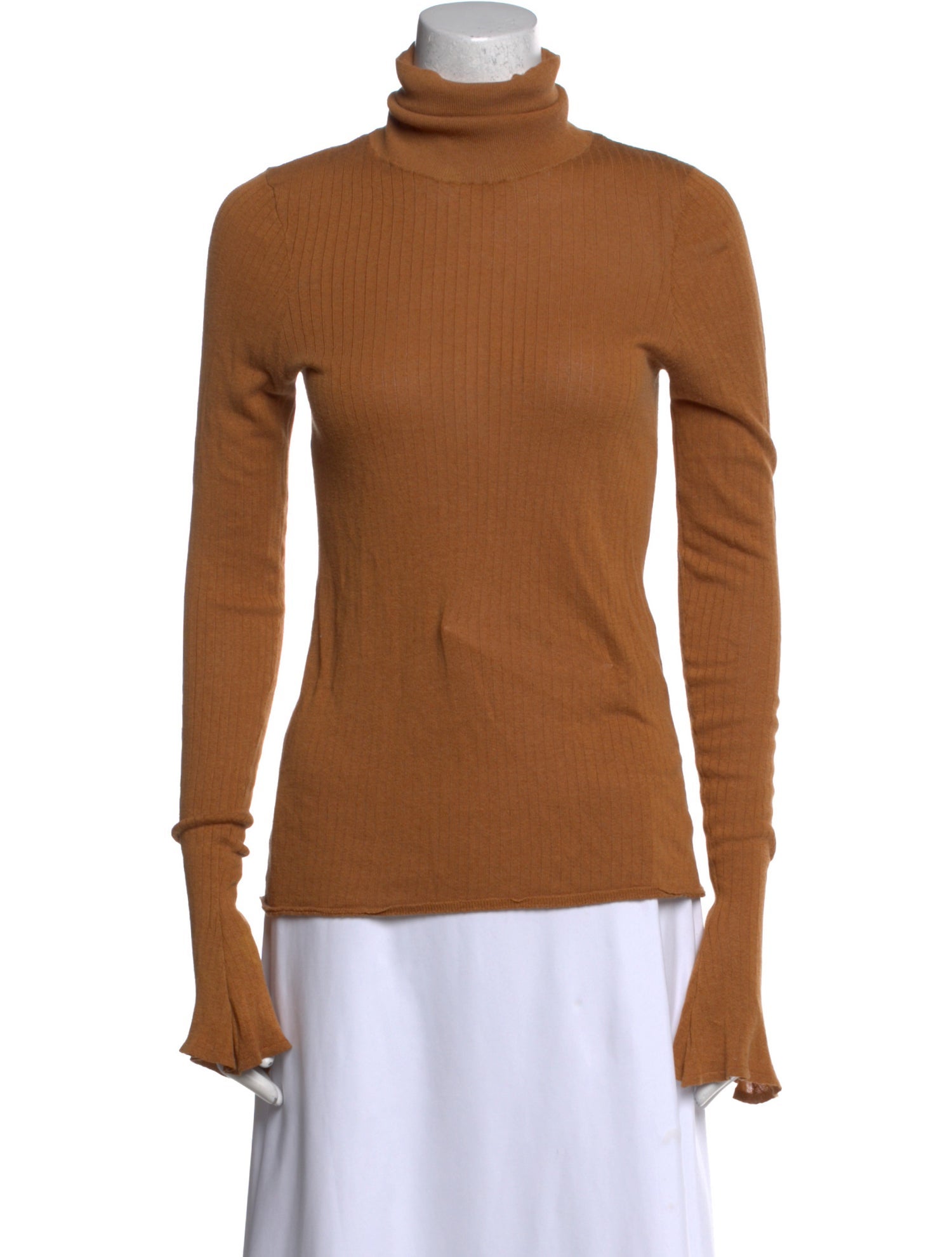 Victoria Beckham Turtleneck Long Sleeve Top