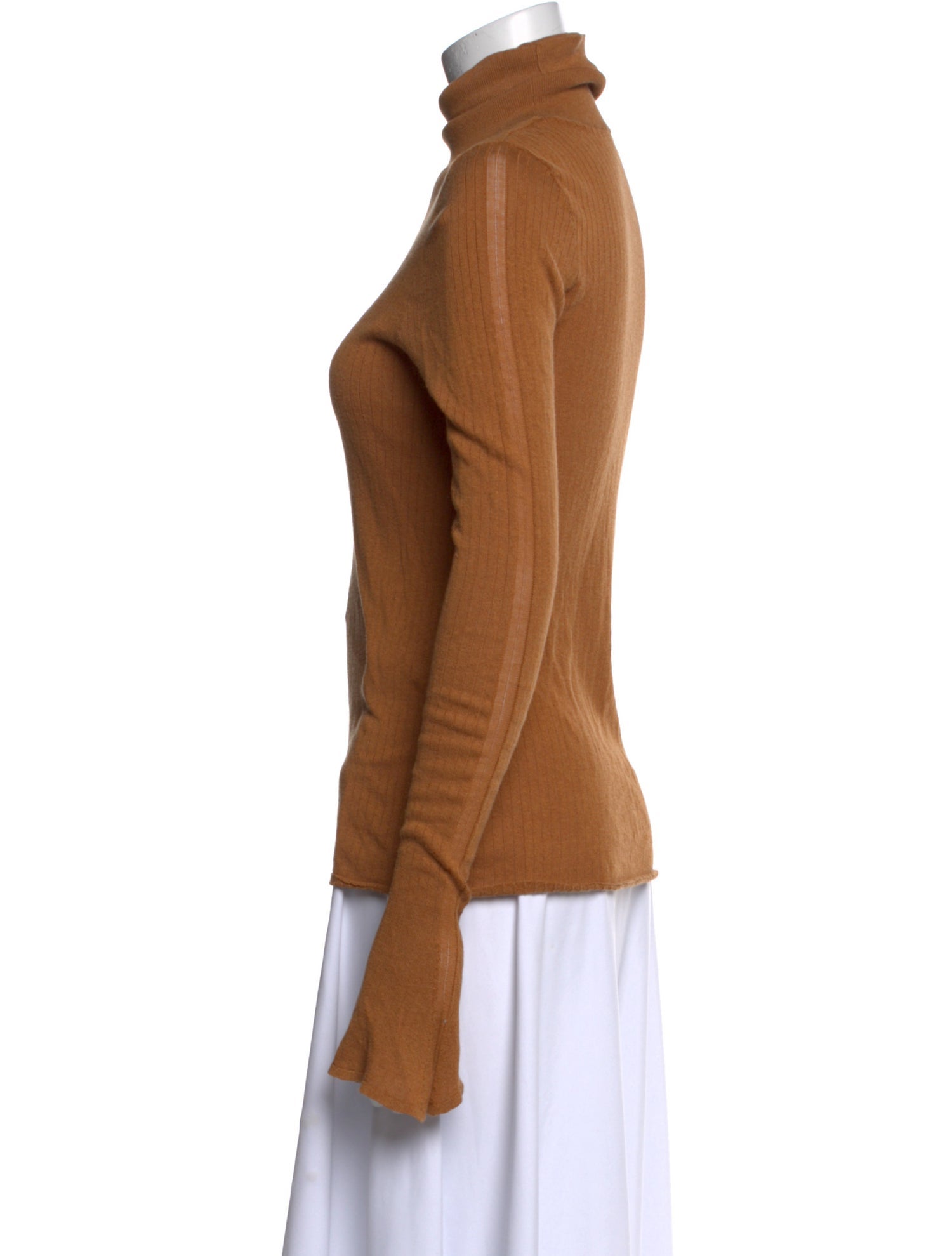 Victoria Beckham Turtleneck Long Sleeve Top