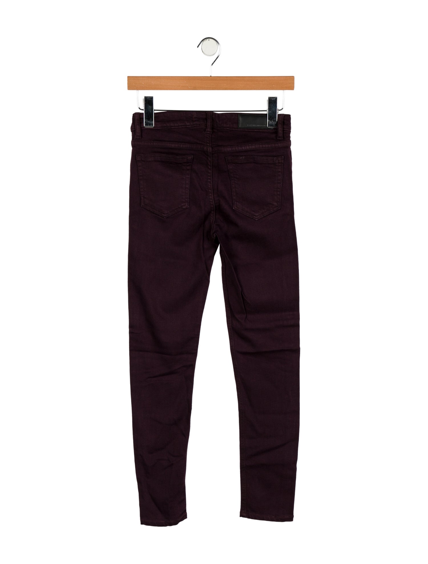 Victoria Beckham Mid-Rise Skinny Leg Jeans