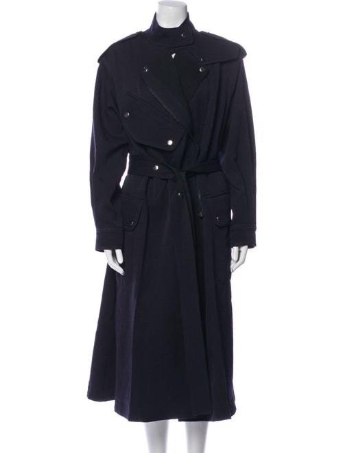 Victoria Beckham Virgin Wool Trench Coat