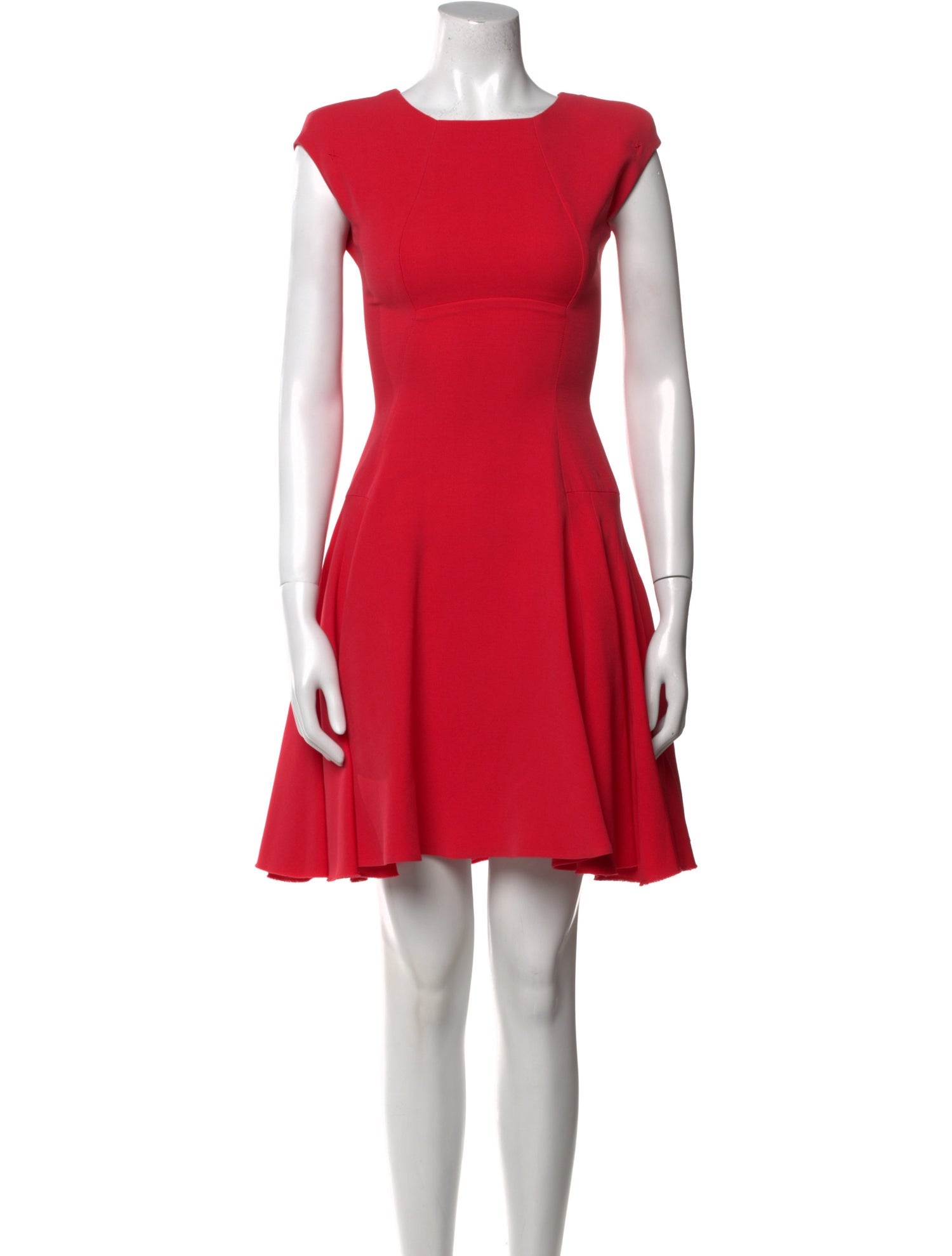 Victoria Beckham Wool Mini Dress
