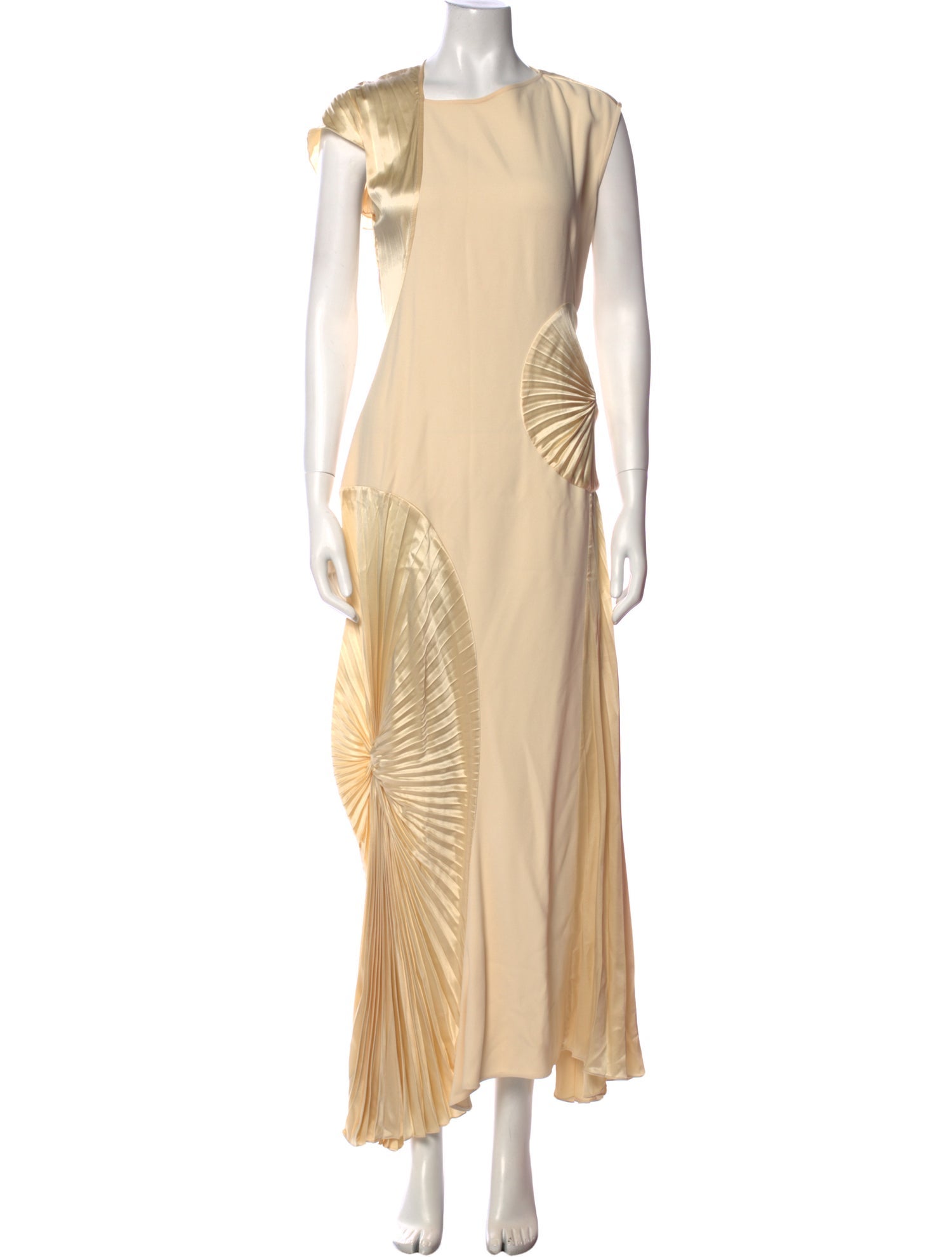 Victoria Beckham Printed Long Dress