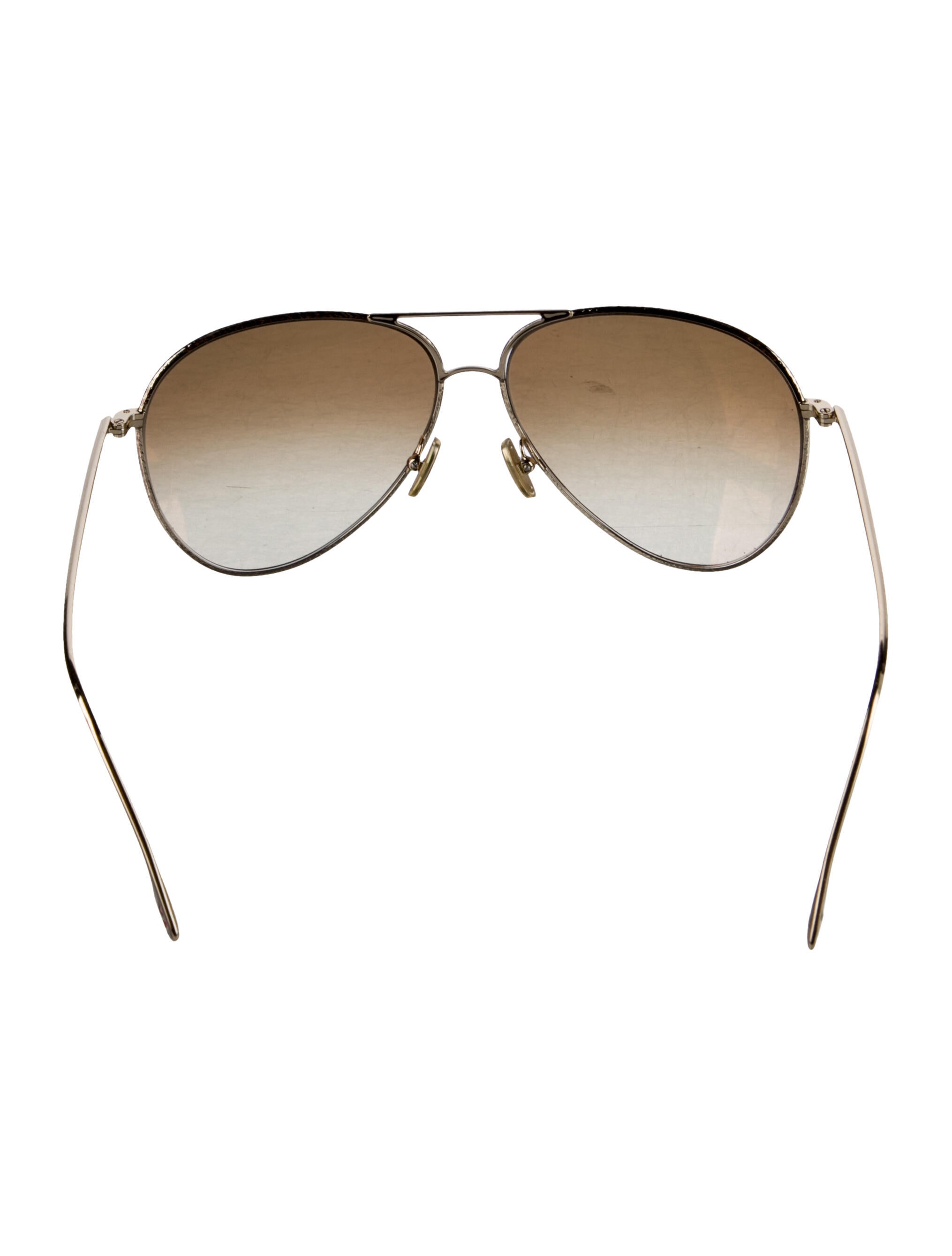 Victoria Beckham Aviator Gradient Sunglasses
