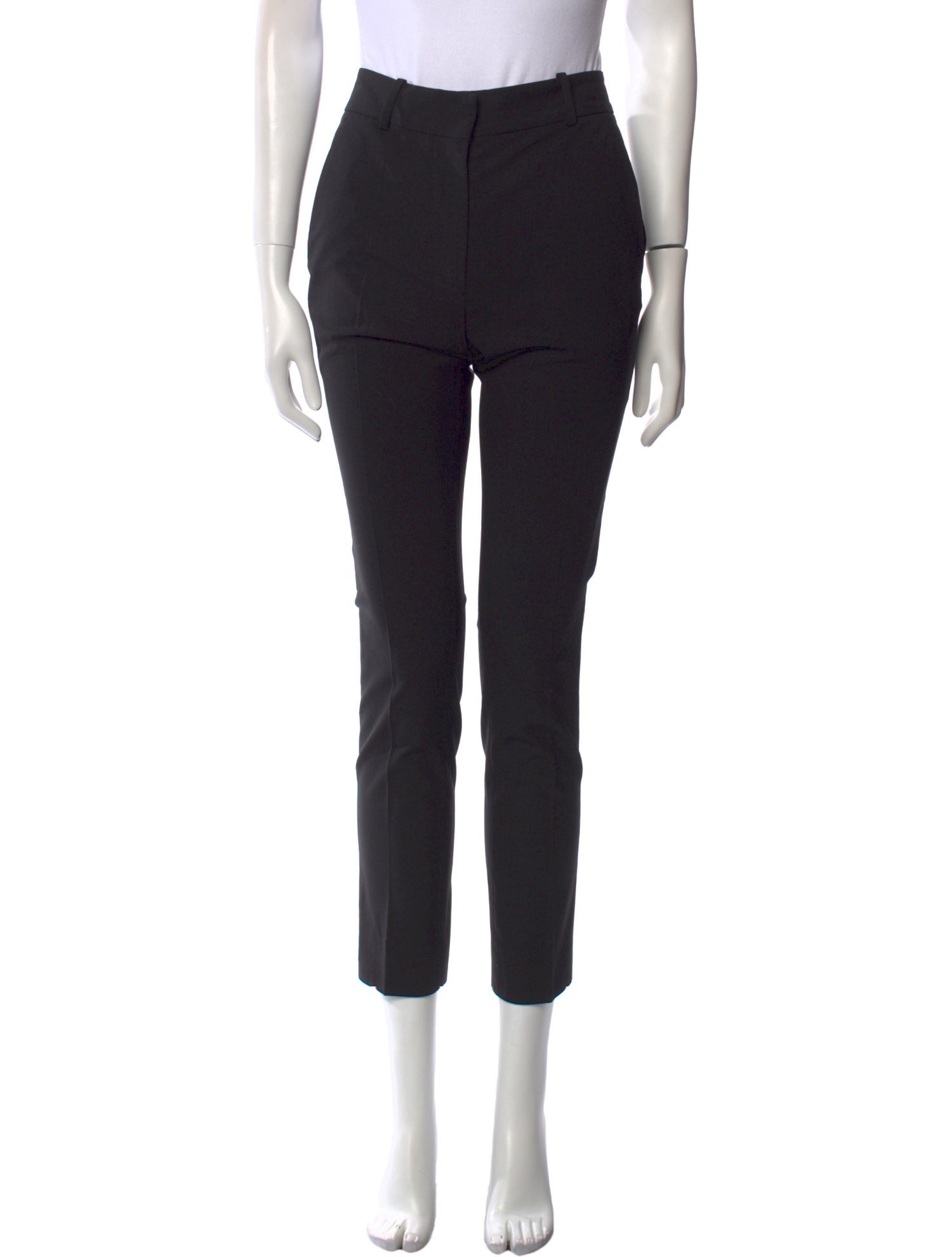 Victoria Beckham Virgin Wool Straight Leg Pants