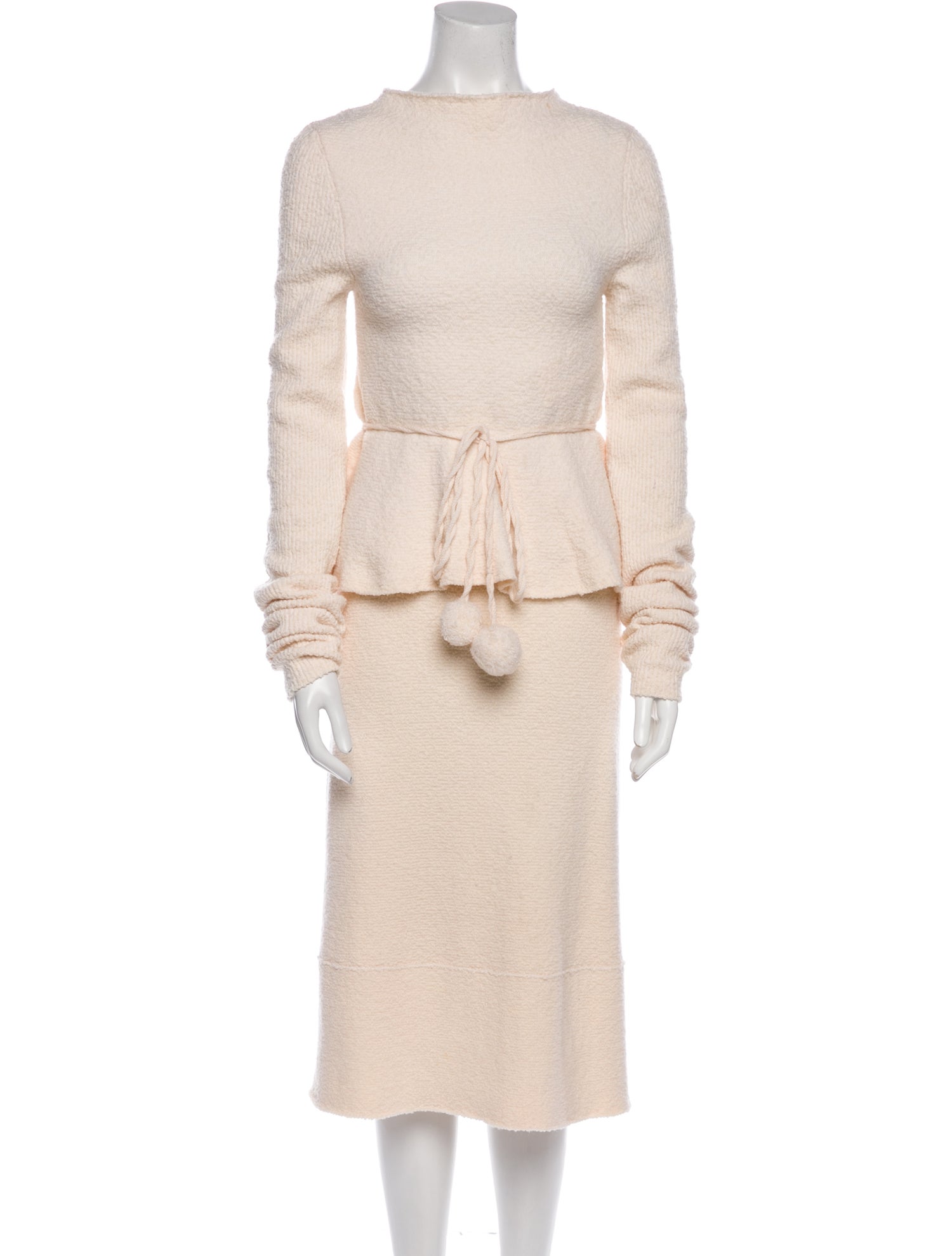 Victoria Beckham Wool Skirt Set