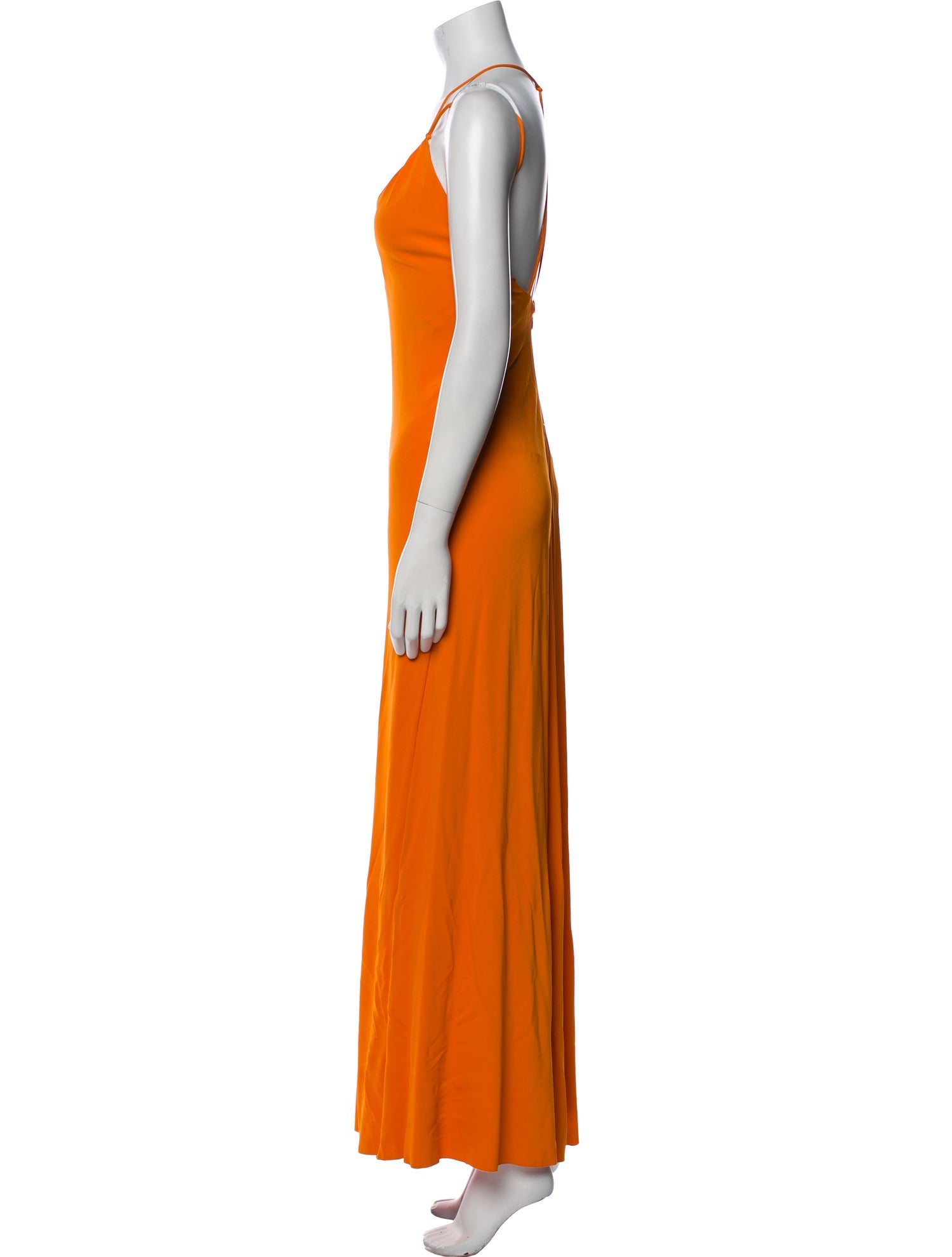 Victoria Beckham Silk Long Dress