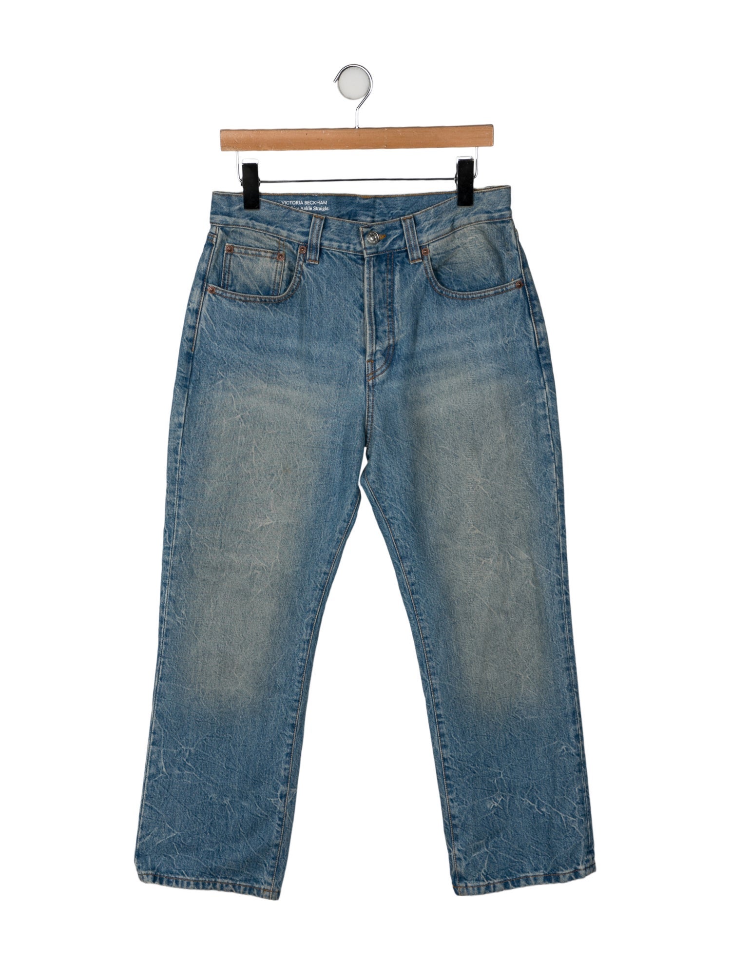 Victoria Beckham High-Rise Wide Leg Jeans
