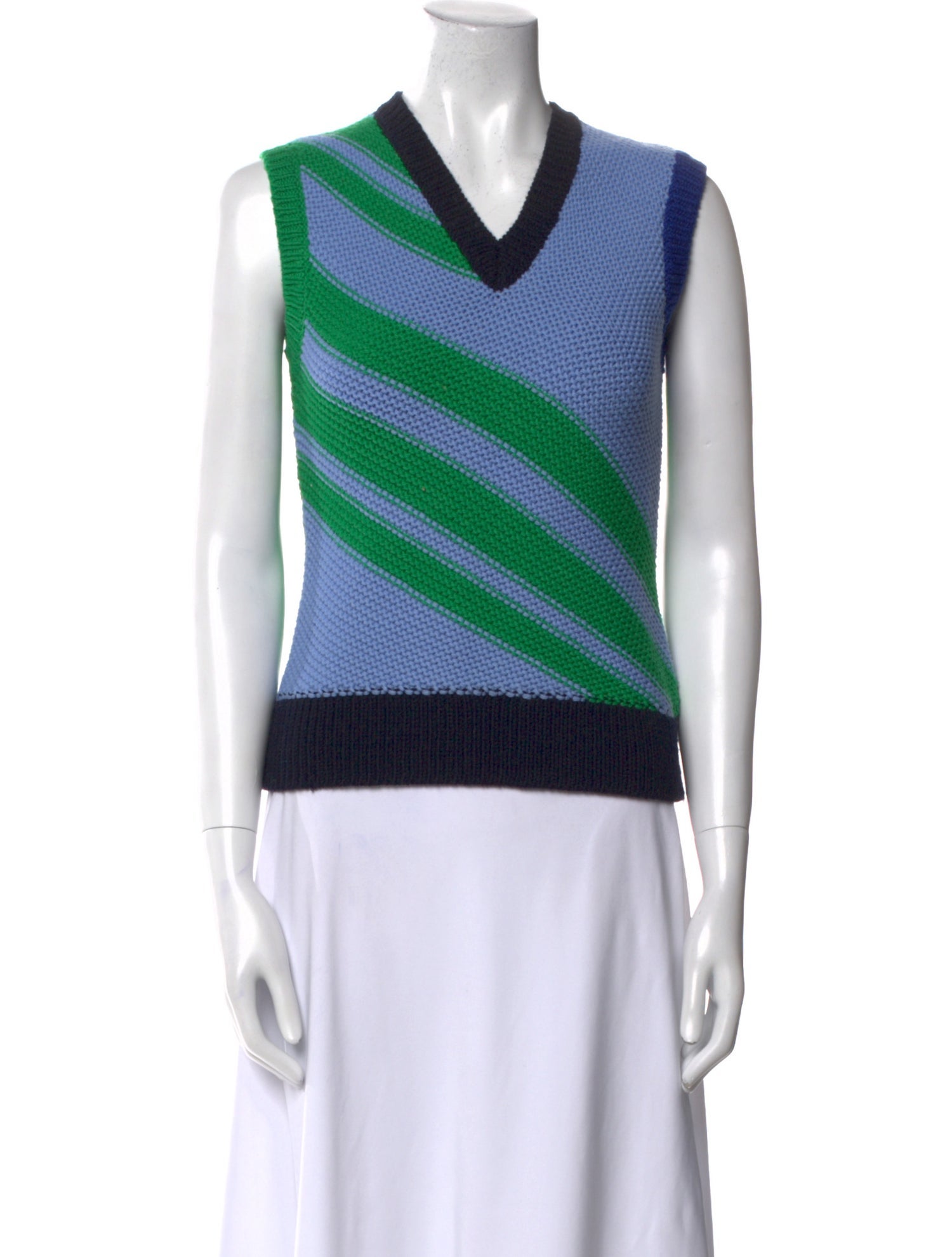 Victoria Beckham Wool Striped Sweater