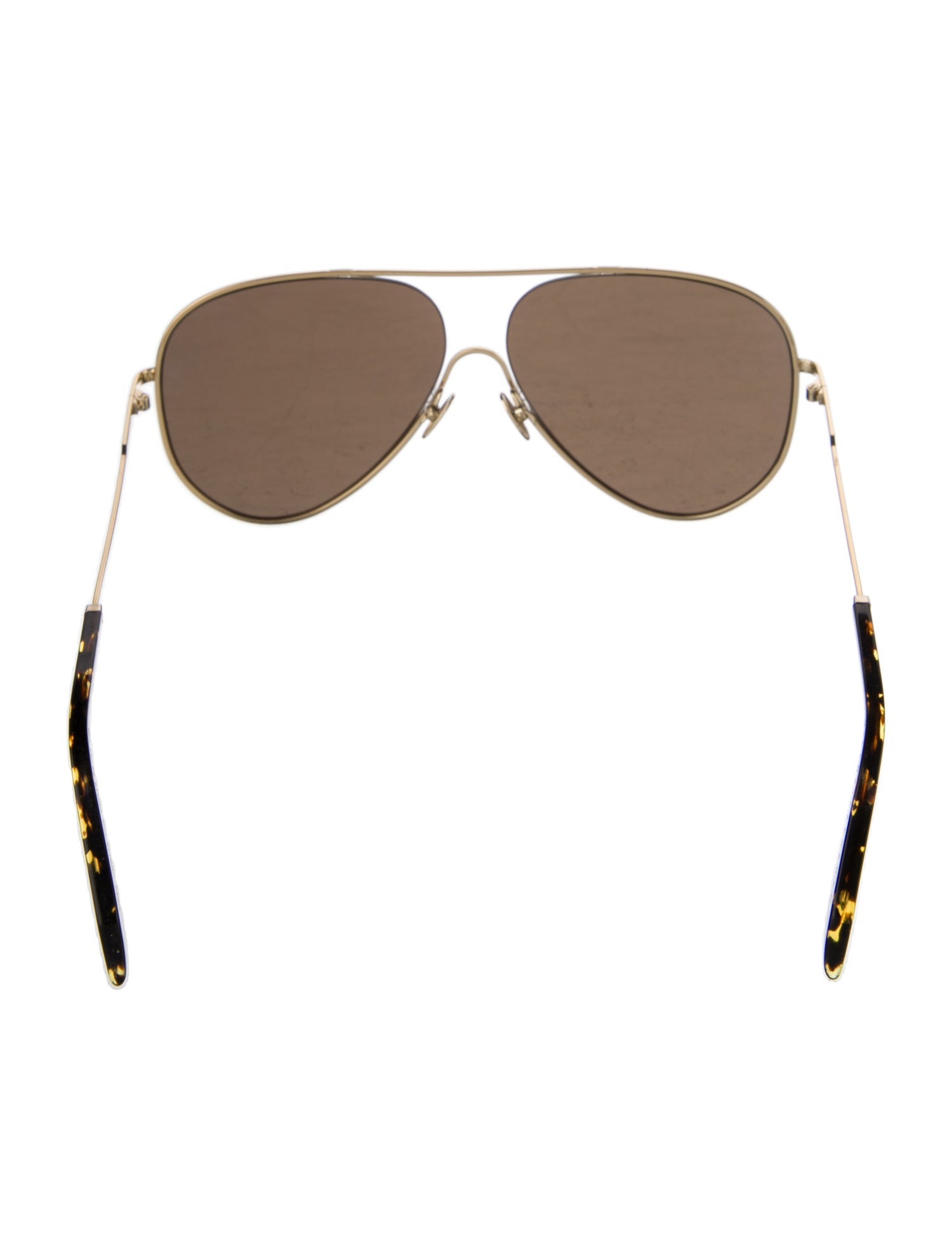 Victoria Beckham Aviator Tinted Sunglasses