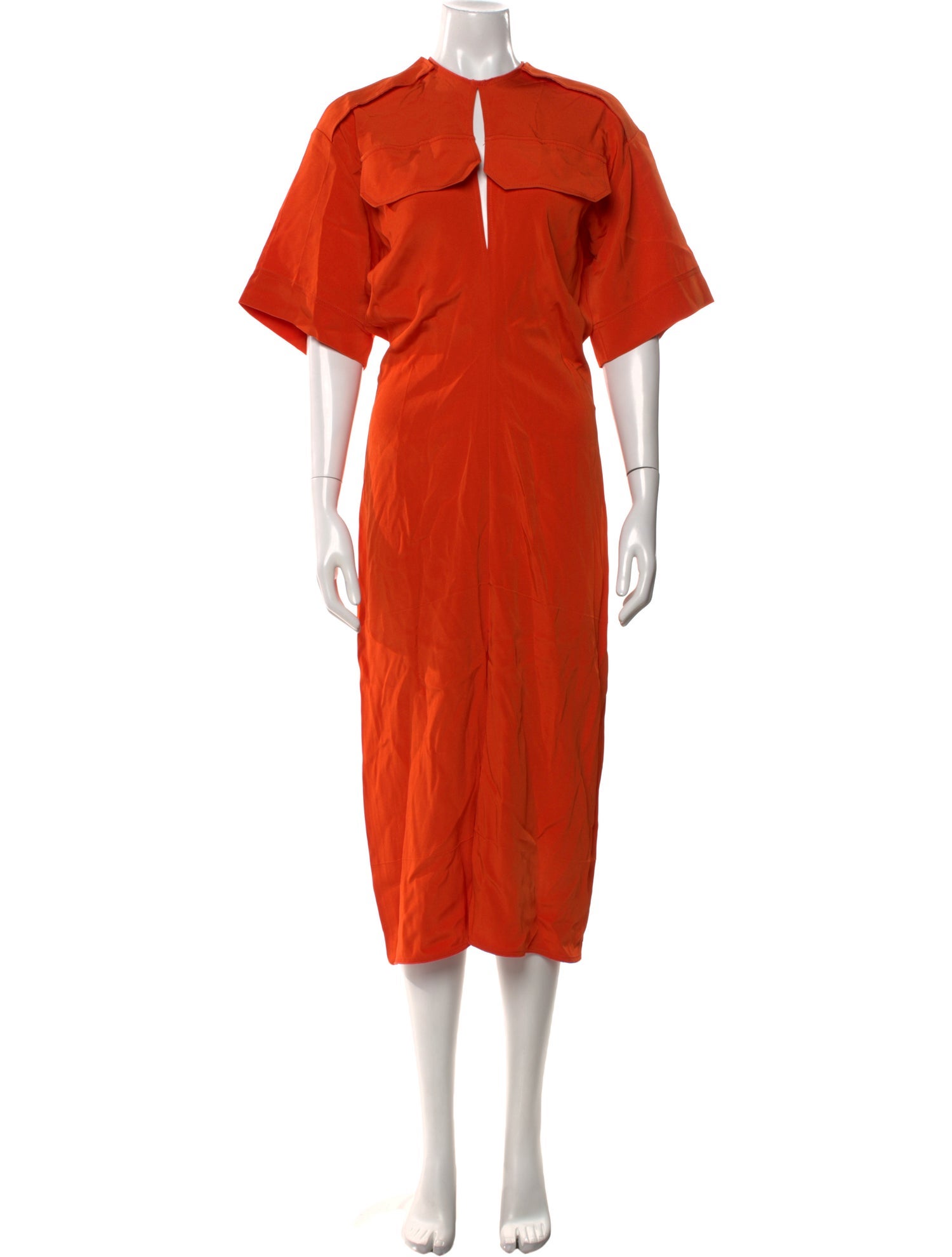 Victoria Beckham Silk Long Dress