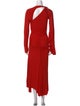 Victoria Beckham V-Neck Long Dress