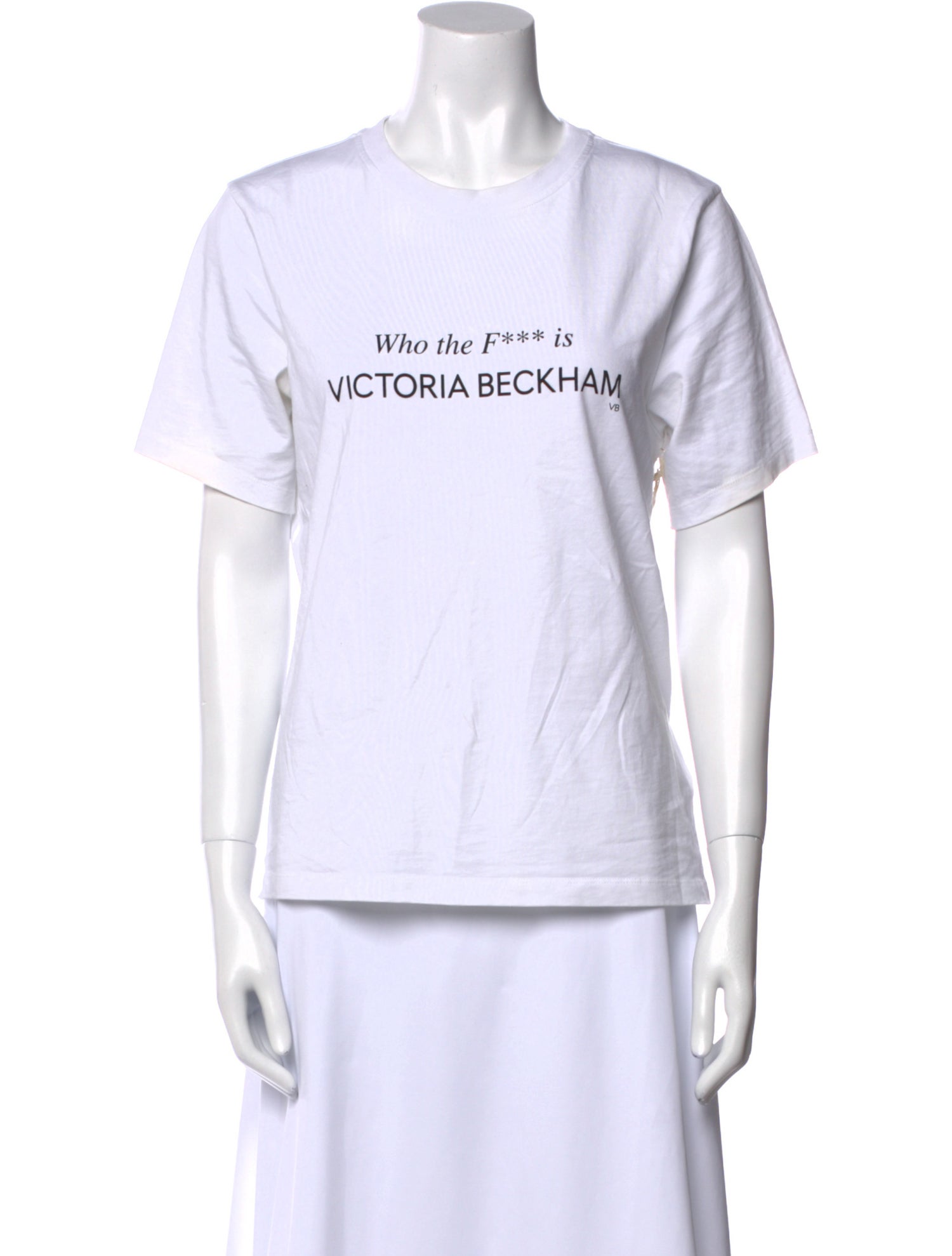 Victoria Beckham Graphic Print Crew Neck T-Shirt