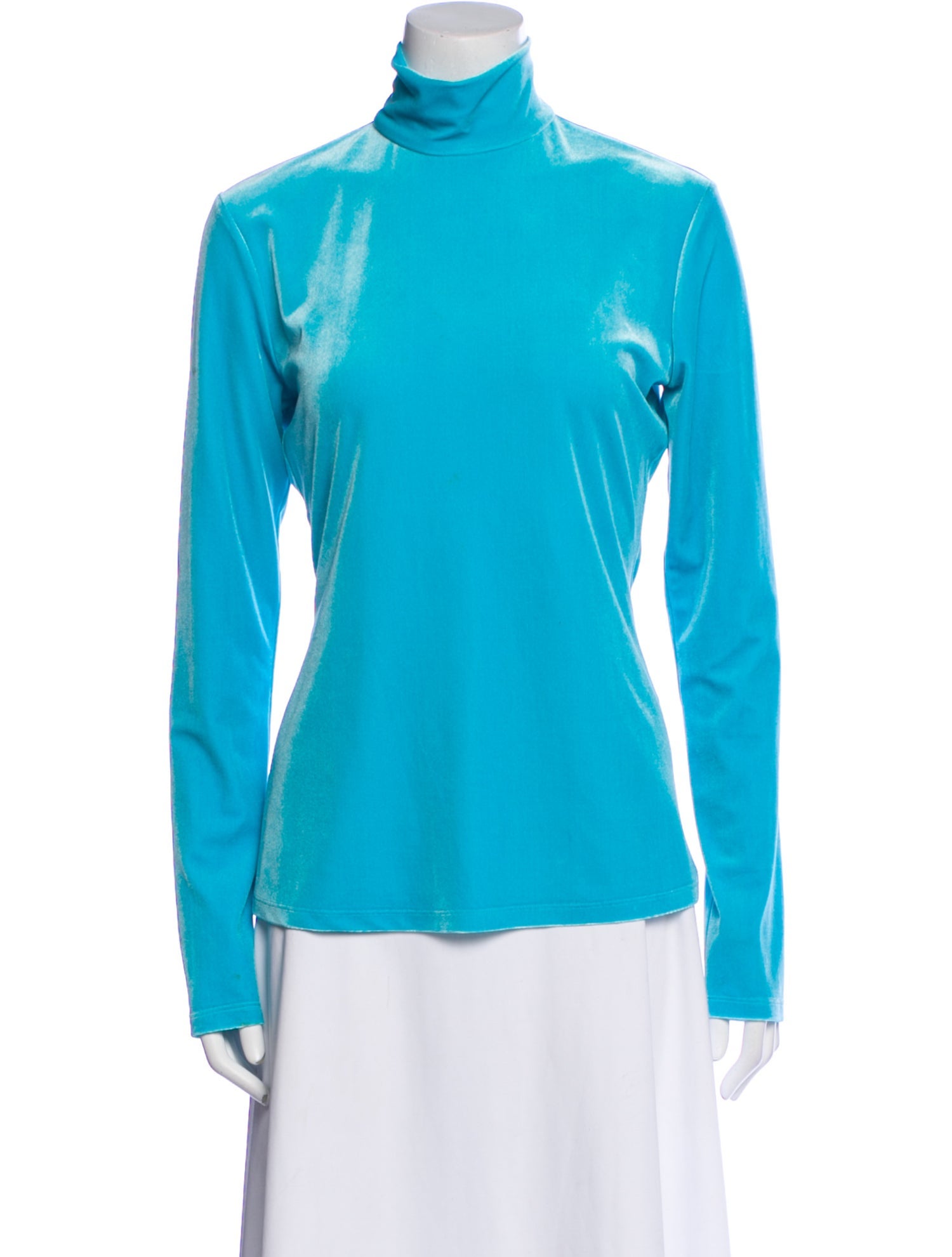 Victoria Beckham Turtleneck Long Sleeve Top