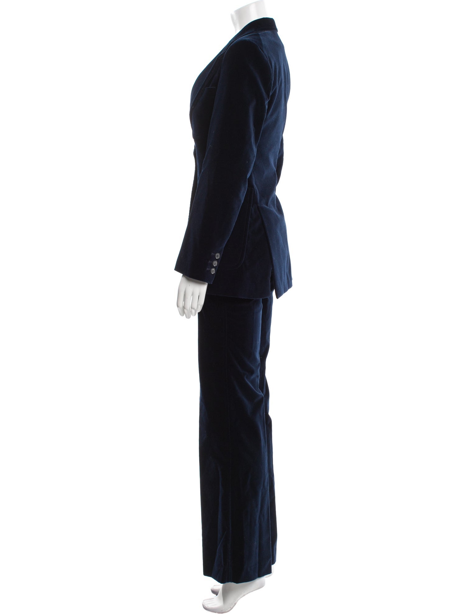 Victoria Beckham Velvet Pantsuit