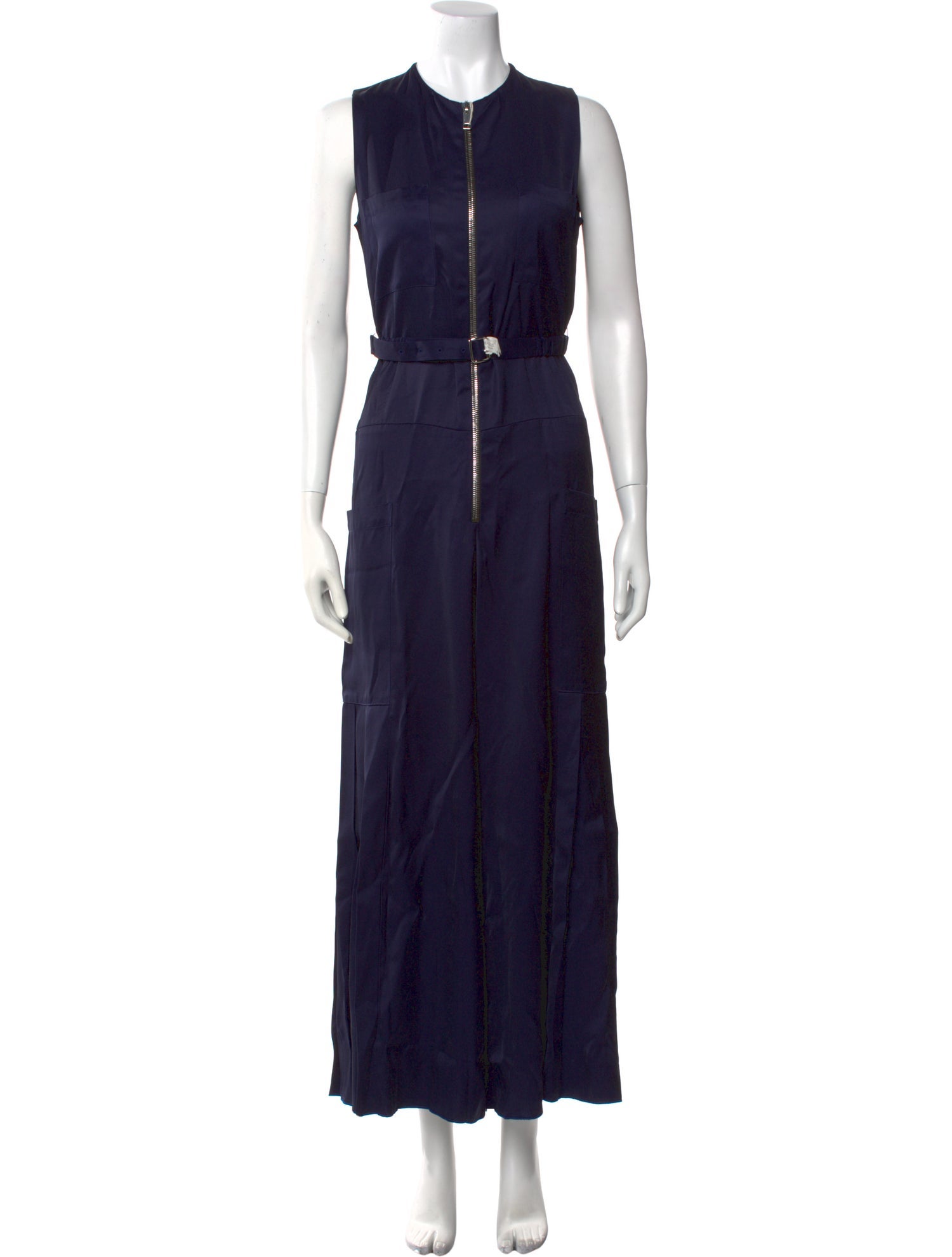 Victoria Beckham Crew Neck Jumpsuit