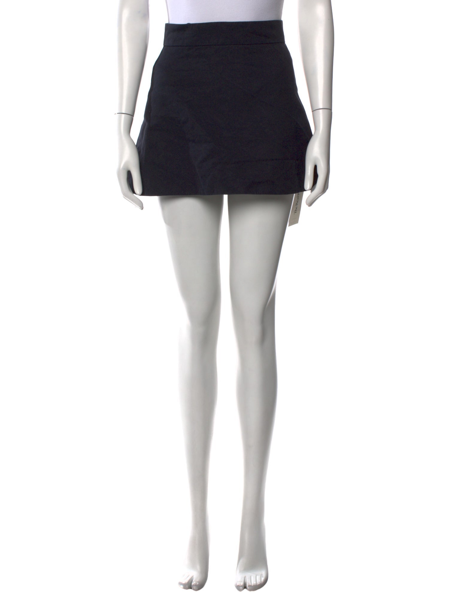 Victoria Beckham Embroidered Accent Mini Skirt