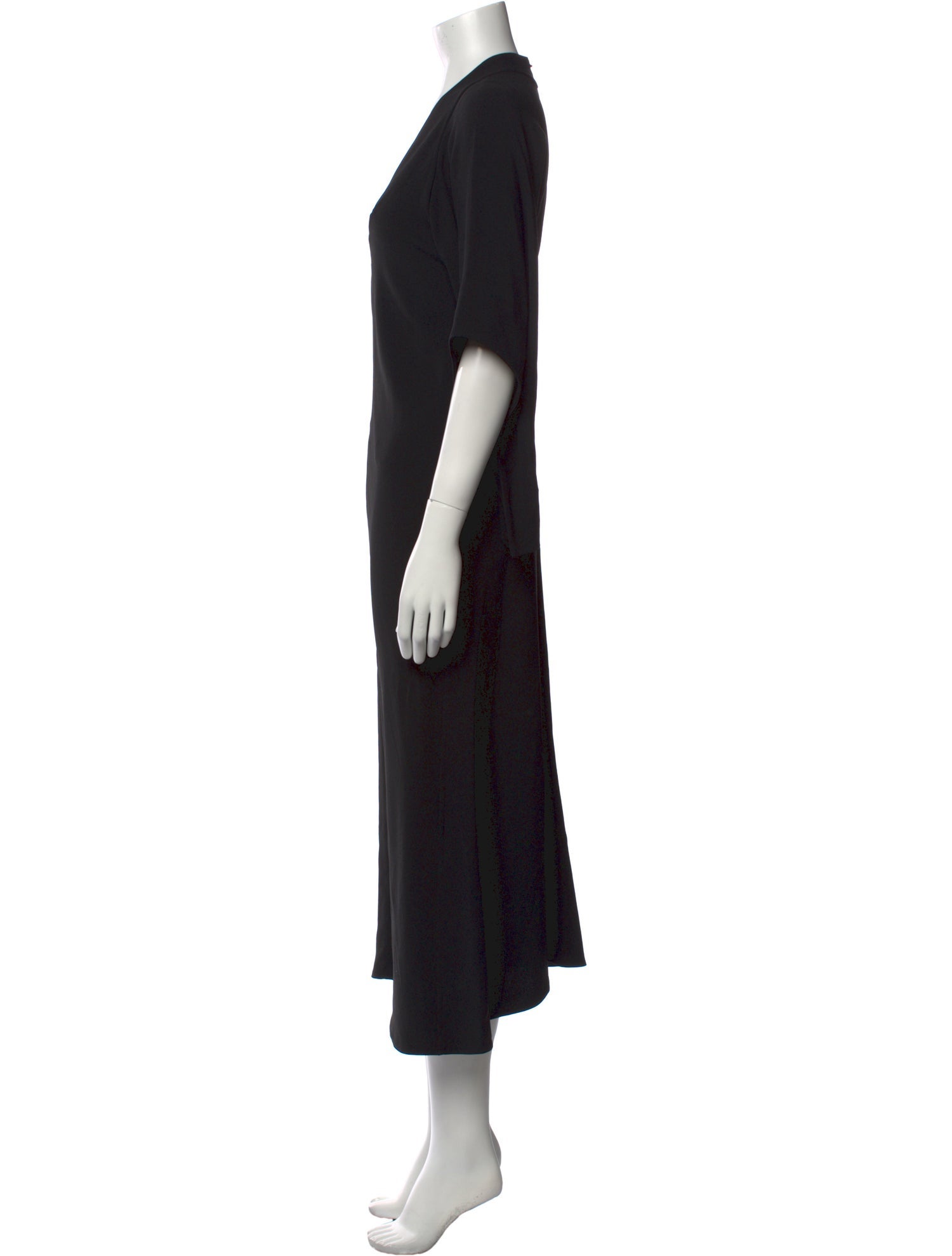 Victoria Beckham V-Neck Long Dress