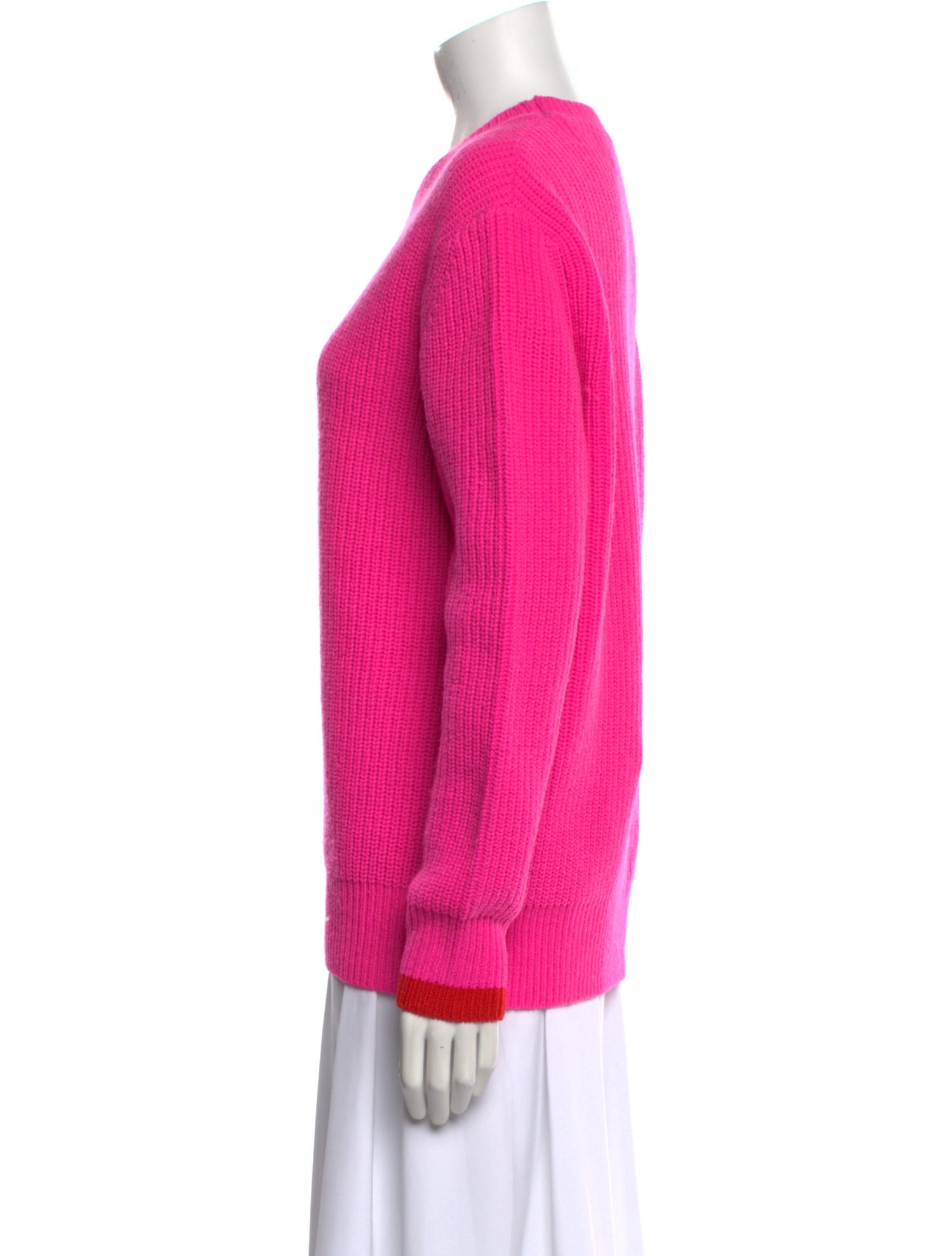 Victoria Beckham Lambswool Crew Neck Sweater