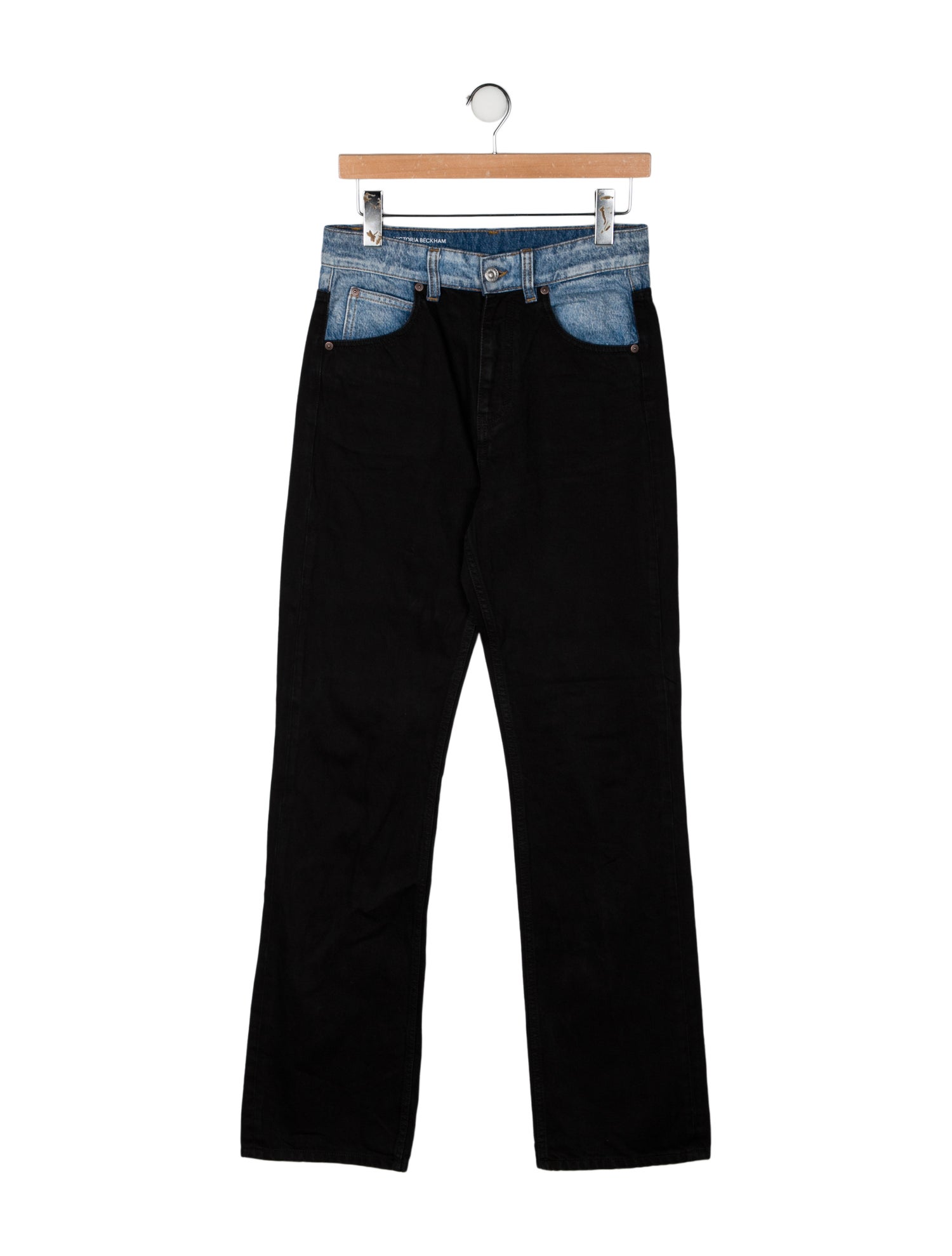 Victoria Beckham High-Rise Wide Leg Jeans