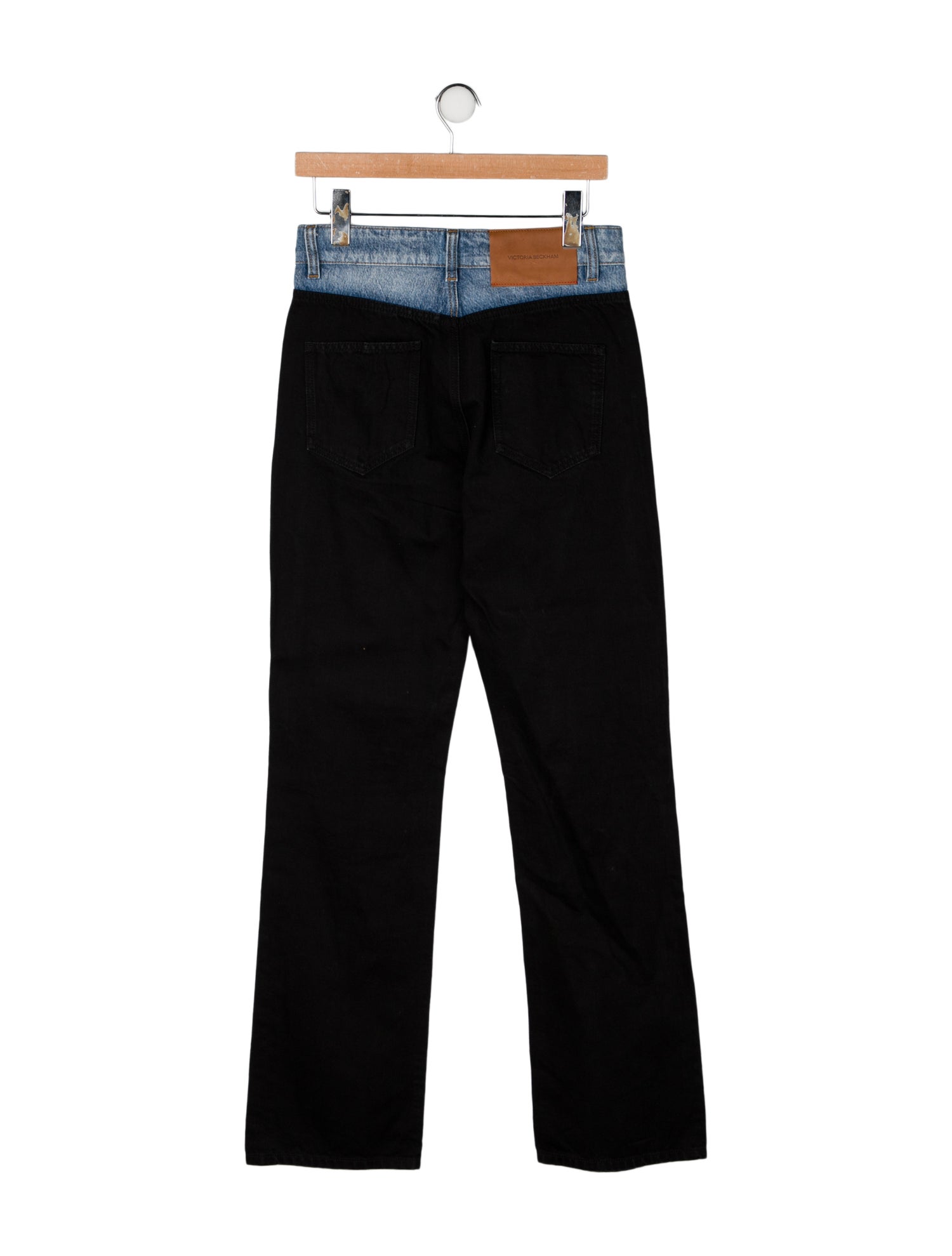 Victoria Beckham High-Rise Wide Leg Jeans