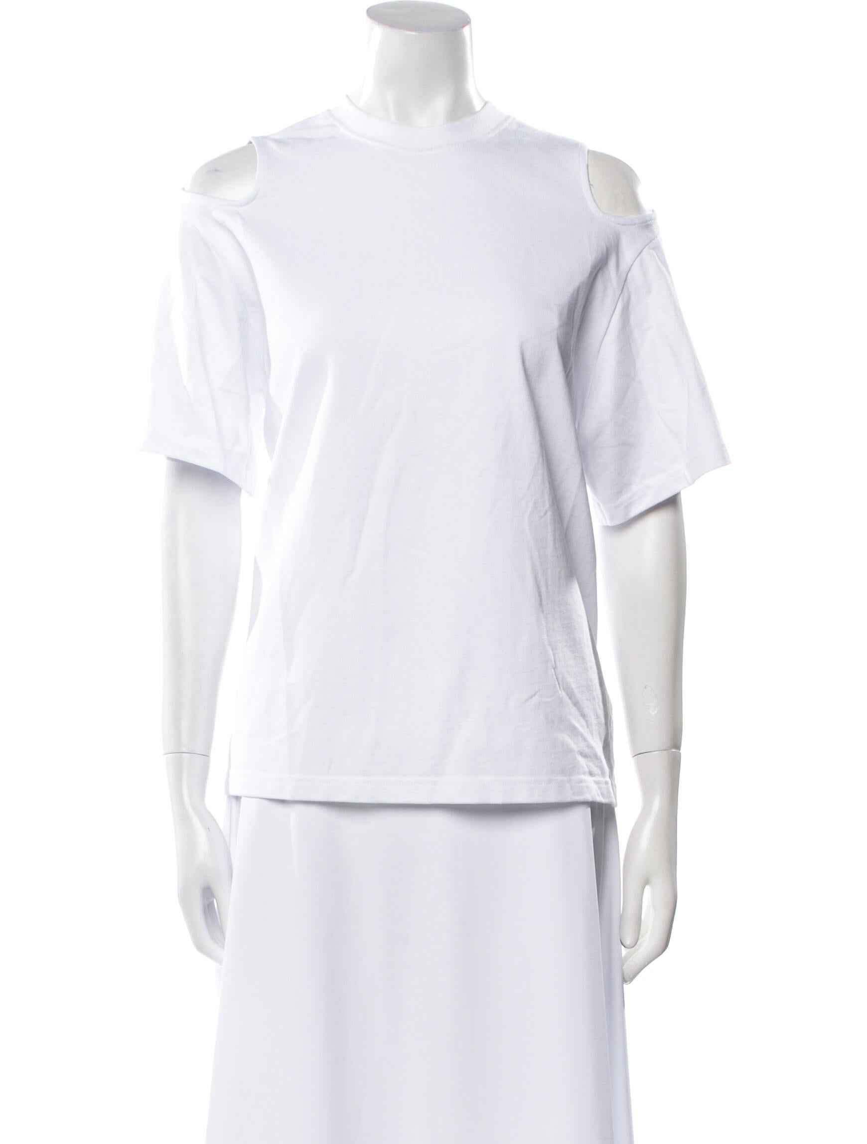 Victoria Beckham Crew Neck Short Sleeve T-Shirt