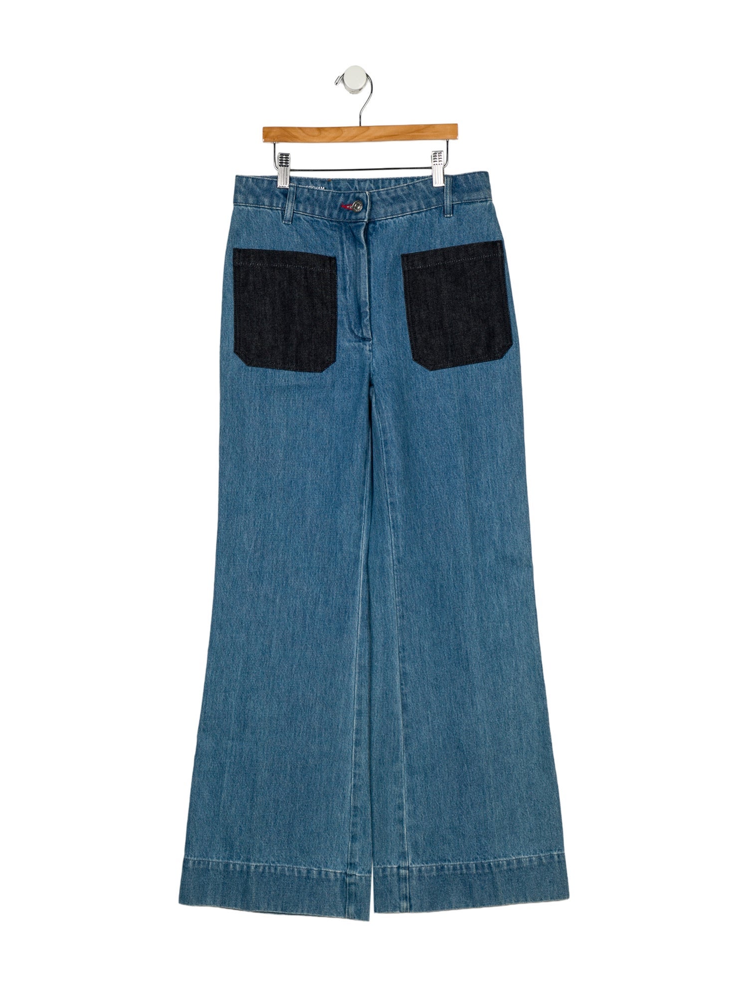 Victoria Beckham High-Rise Wide Leg Jeans