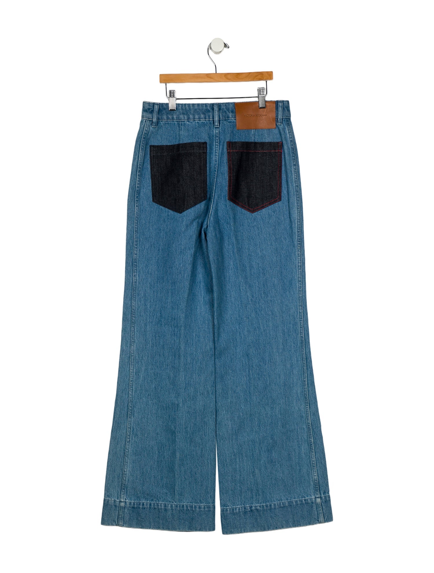 Victoria Beckham High-Rise Wide Leg Jeans