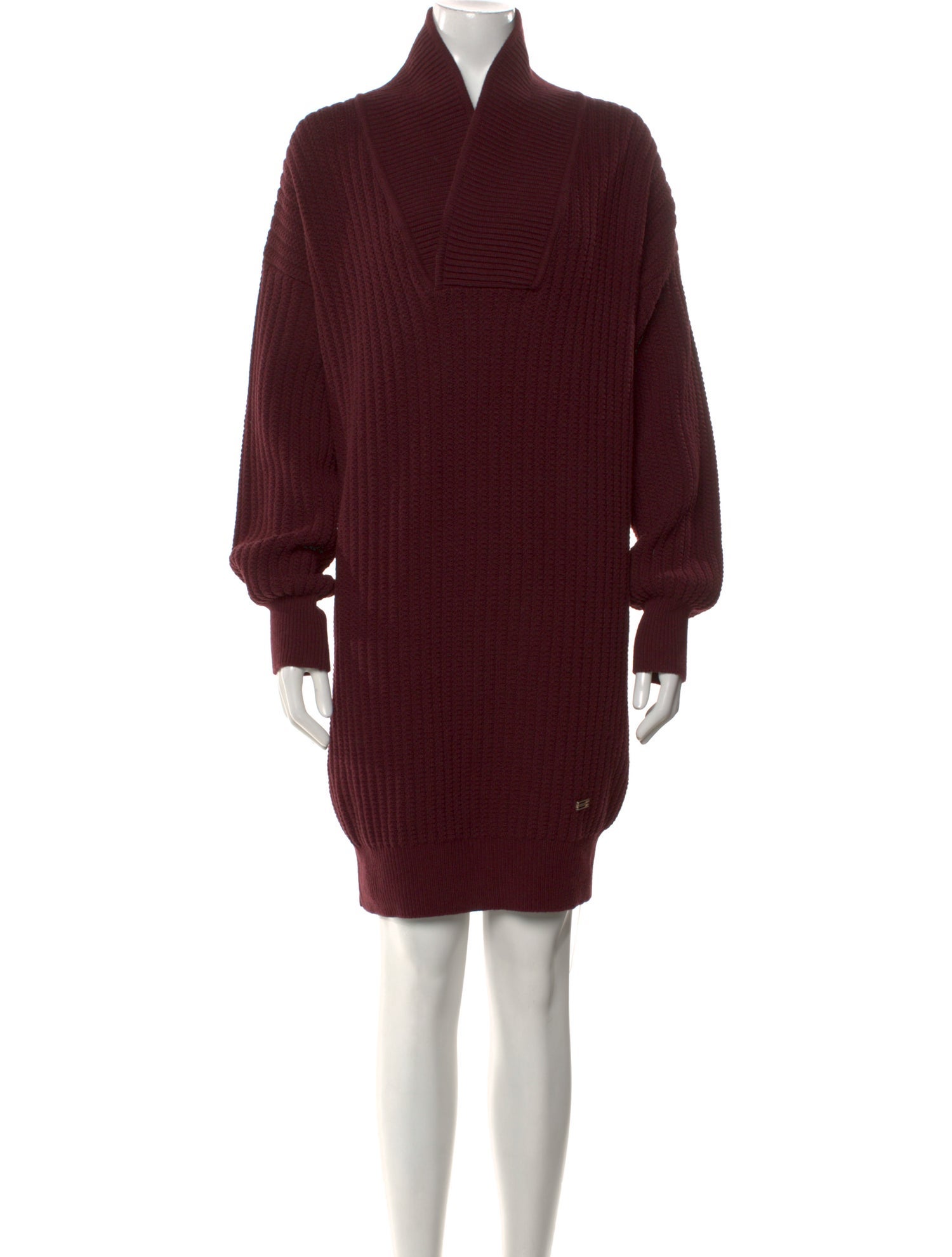 Victoria Beckham Wool Mini Dress