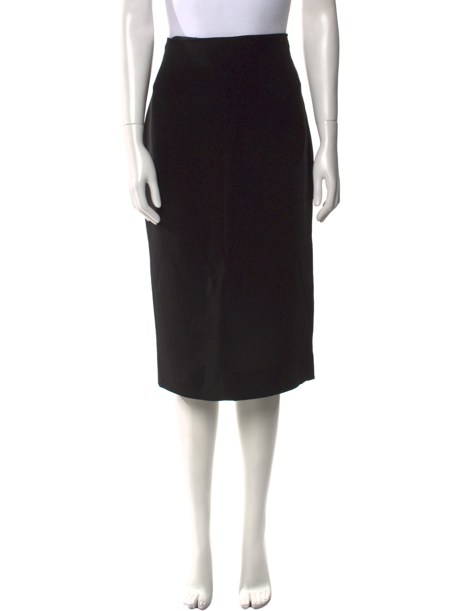 Victoria Beckham Wool Knee-Length Skirt
