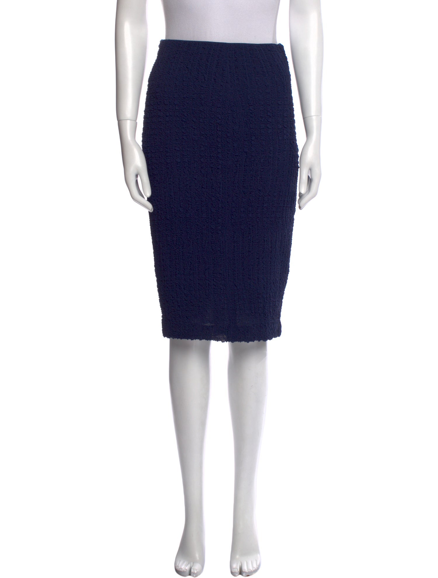 Victoria Beckham Silk Knee-Length Skirt